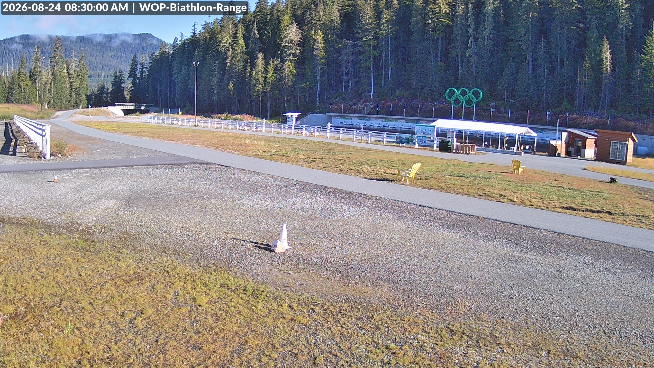View looking North East to the Olympic Biathlon Range