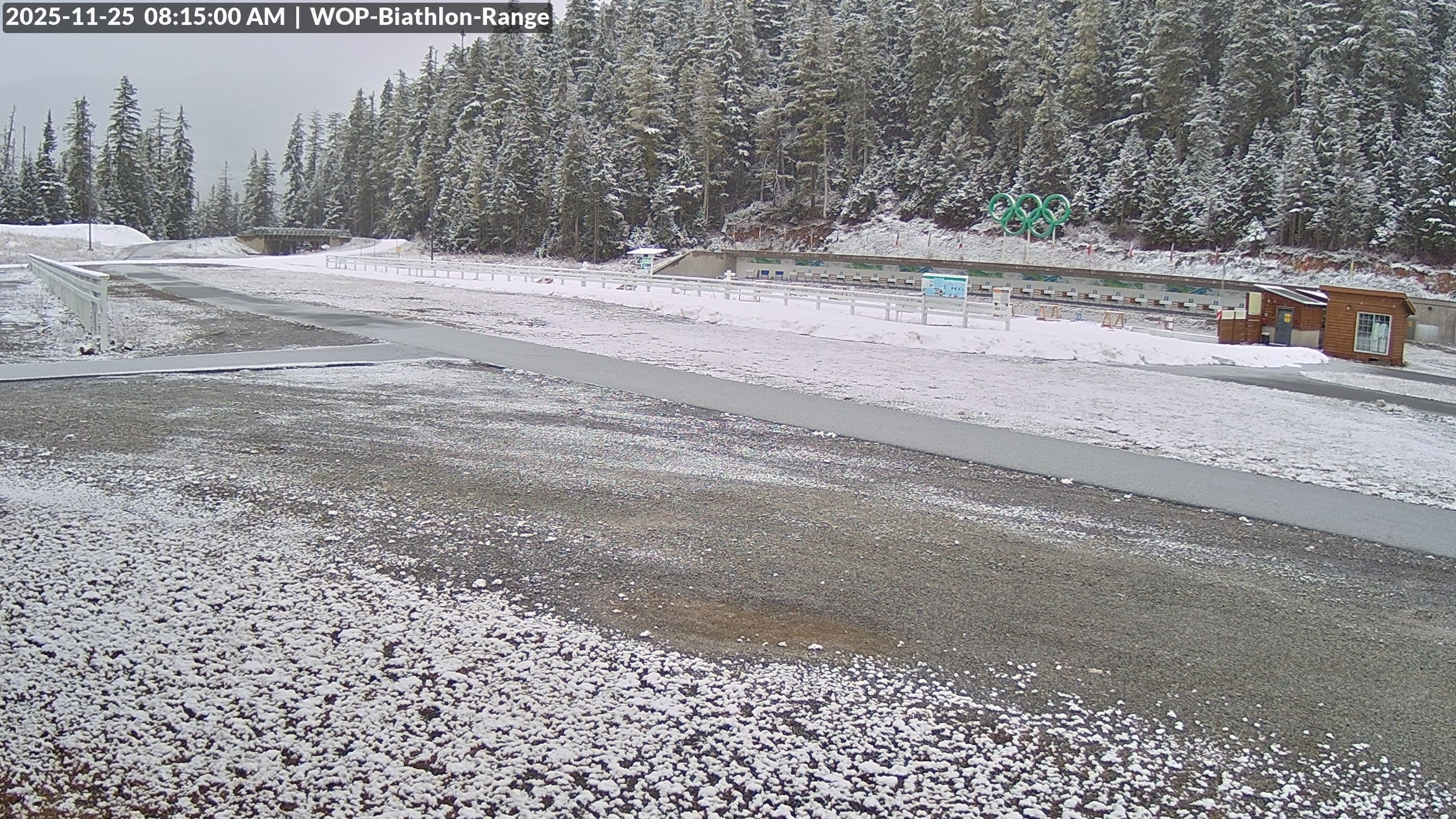 View looking North East to the Olympic Biathlon Range