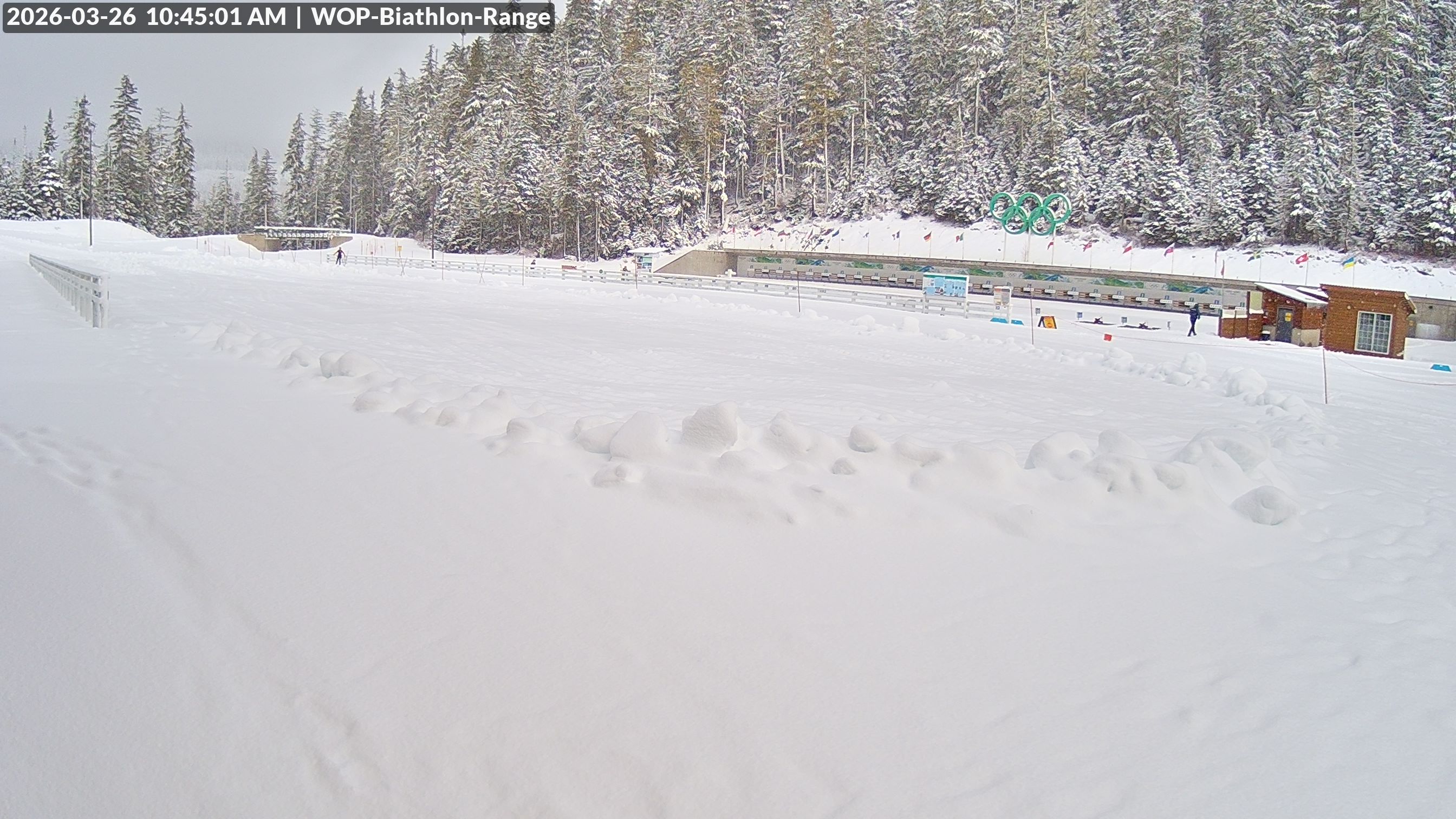 View looking North East to the Olympic Biathlon Range
