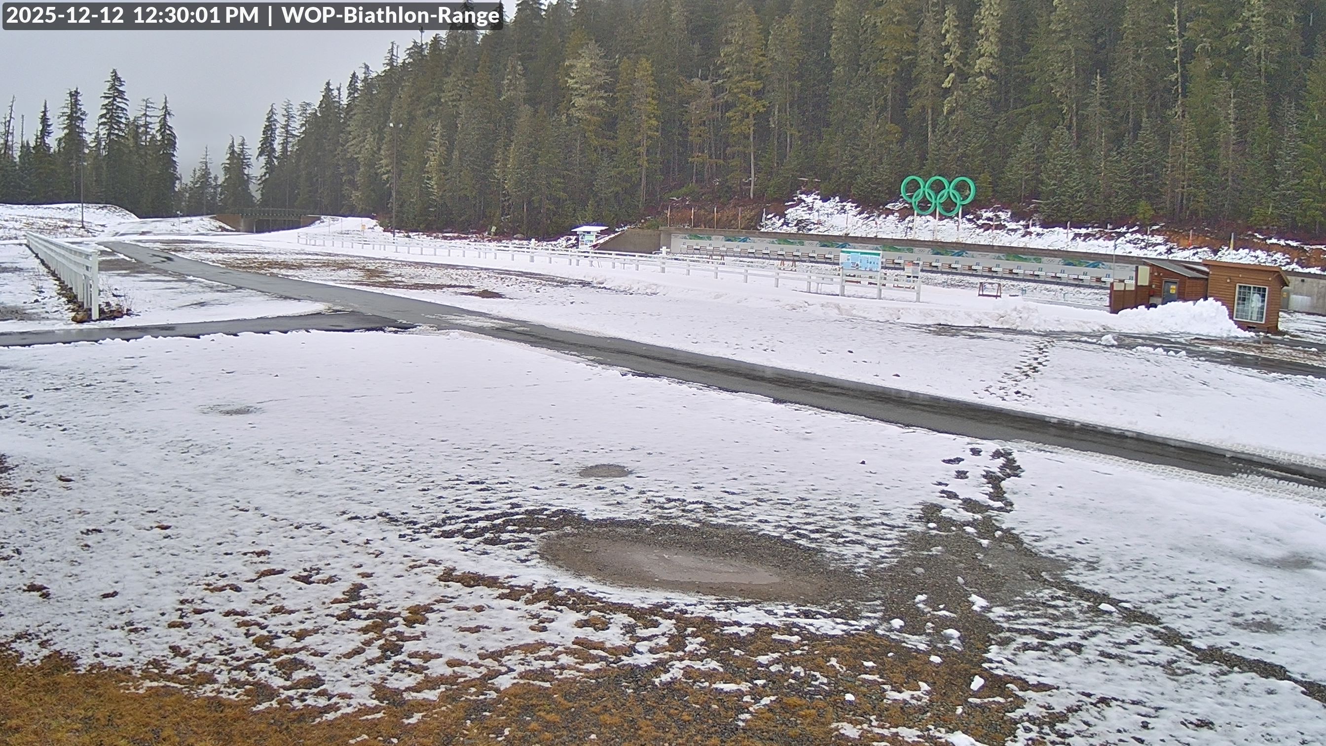 View looking North East to the Olympic Biathlon Range
