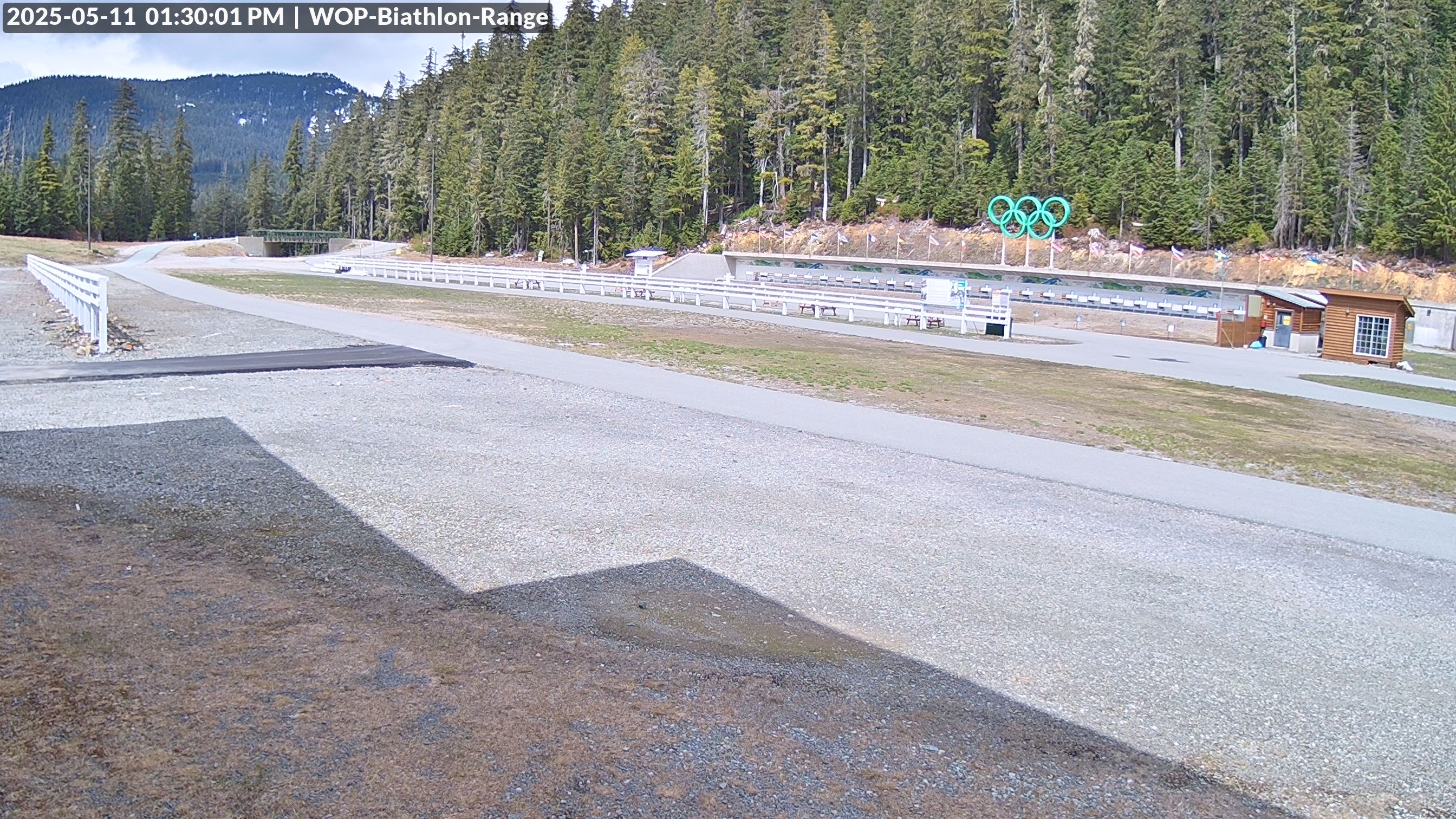View looking North East to the Olympic Biathlon Range