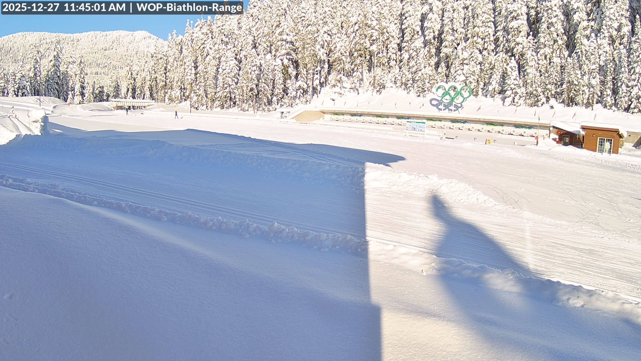 View looking North East to the Olympic Biathlon Range