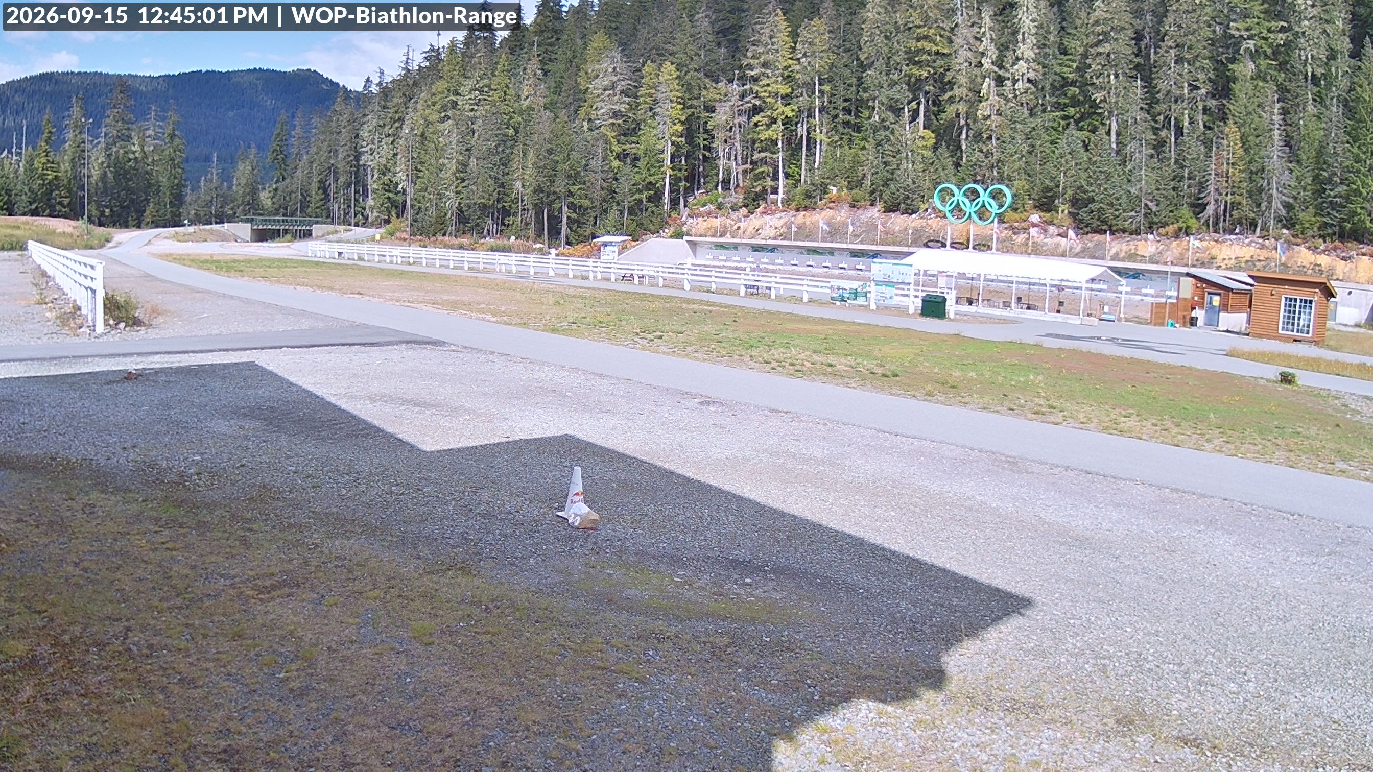 View looking North East to the Olympic Biathlon Range