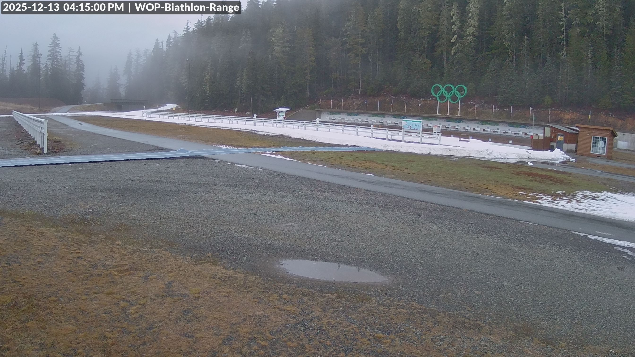 View looking North East to the Olympic Biathlon Range