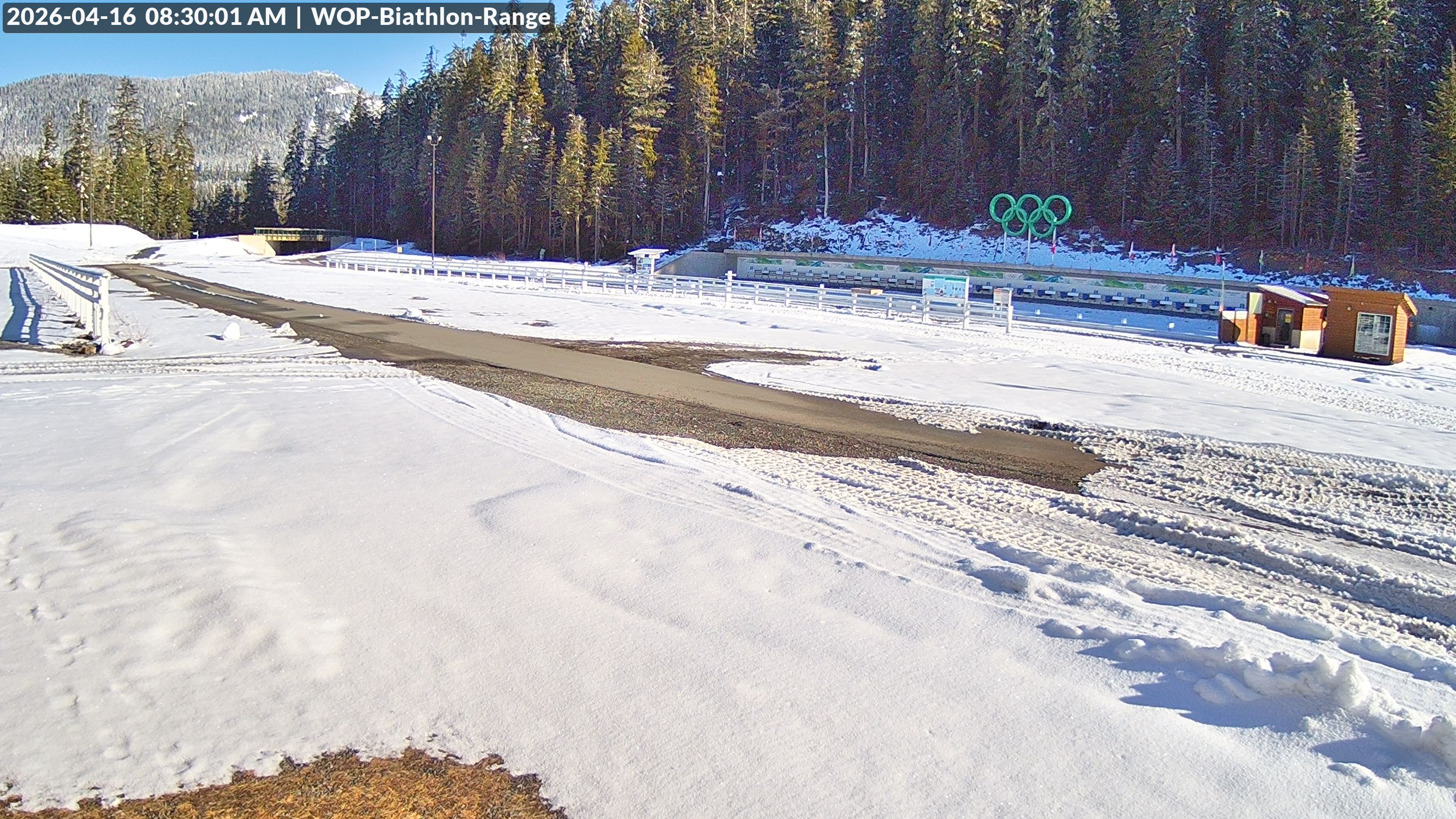 View looking North East to the Olympic Biathlon Range