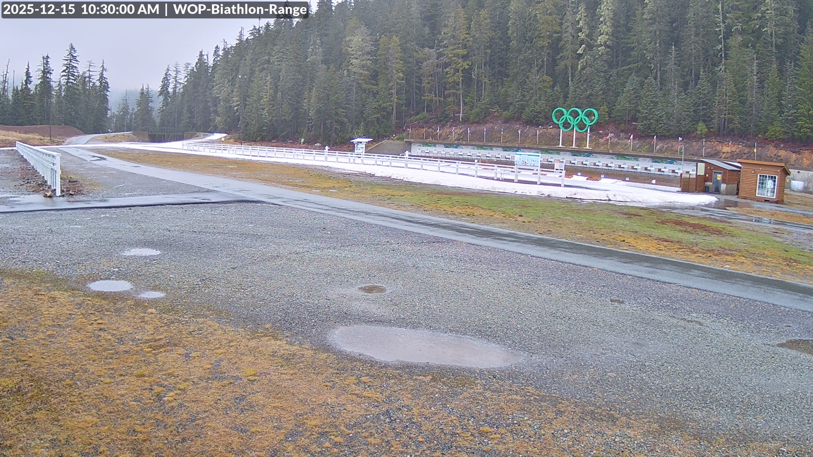View looking North East to the Olympic Biathlon Range