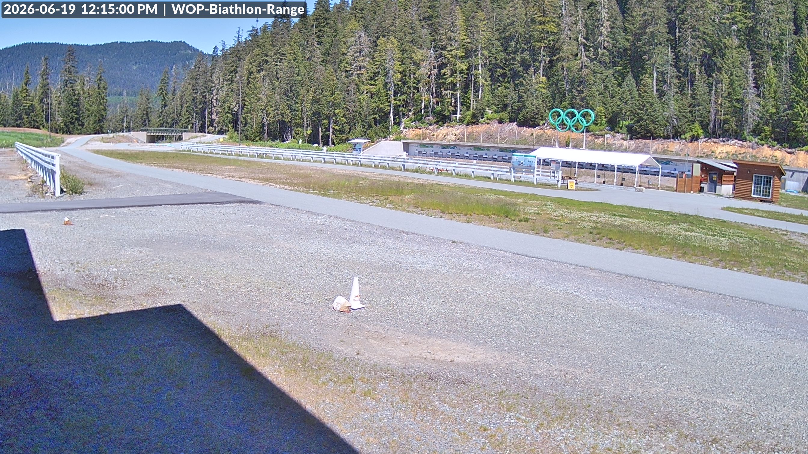 View looking North East to the Olympic Biathlon Range