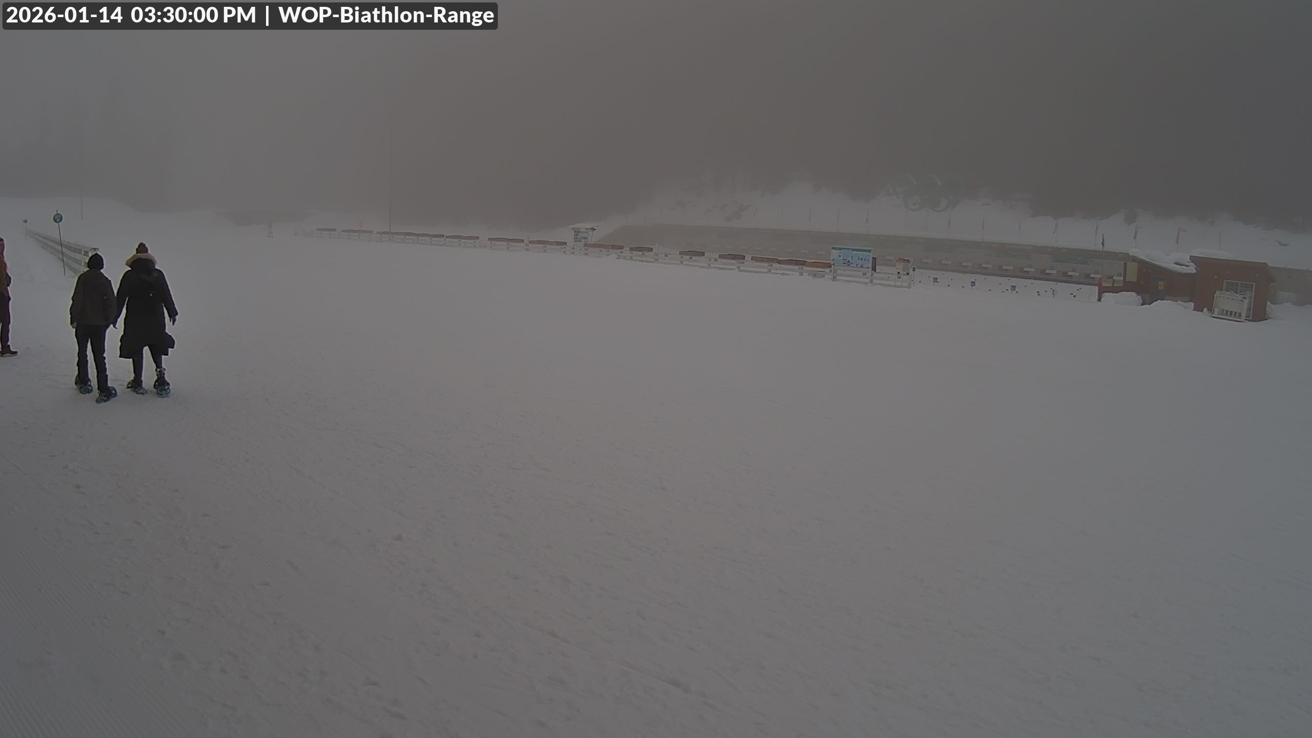 View looking North East to the Olympic Biathlon Range