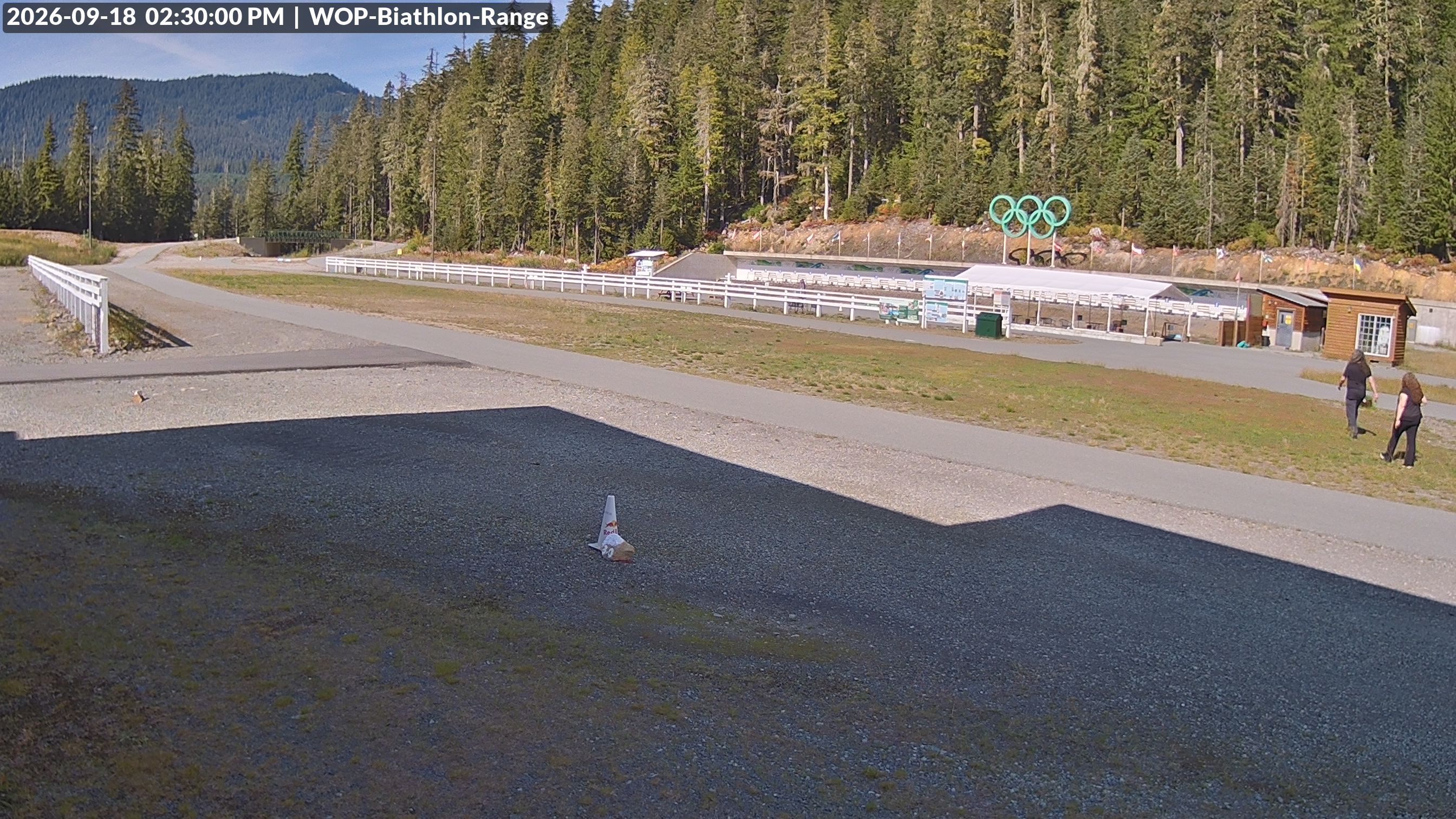 View looking North East to the Olympic Biathlon Range