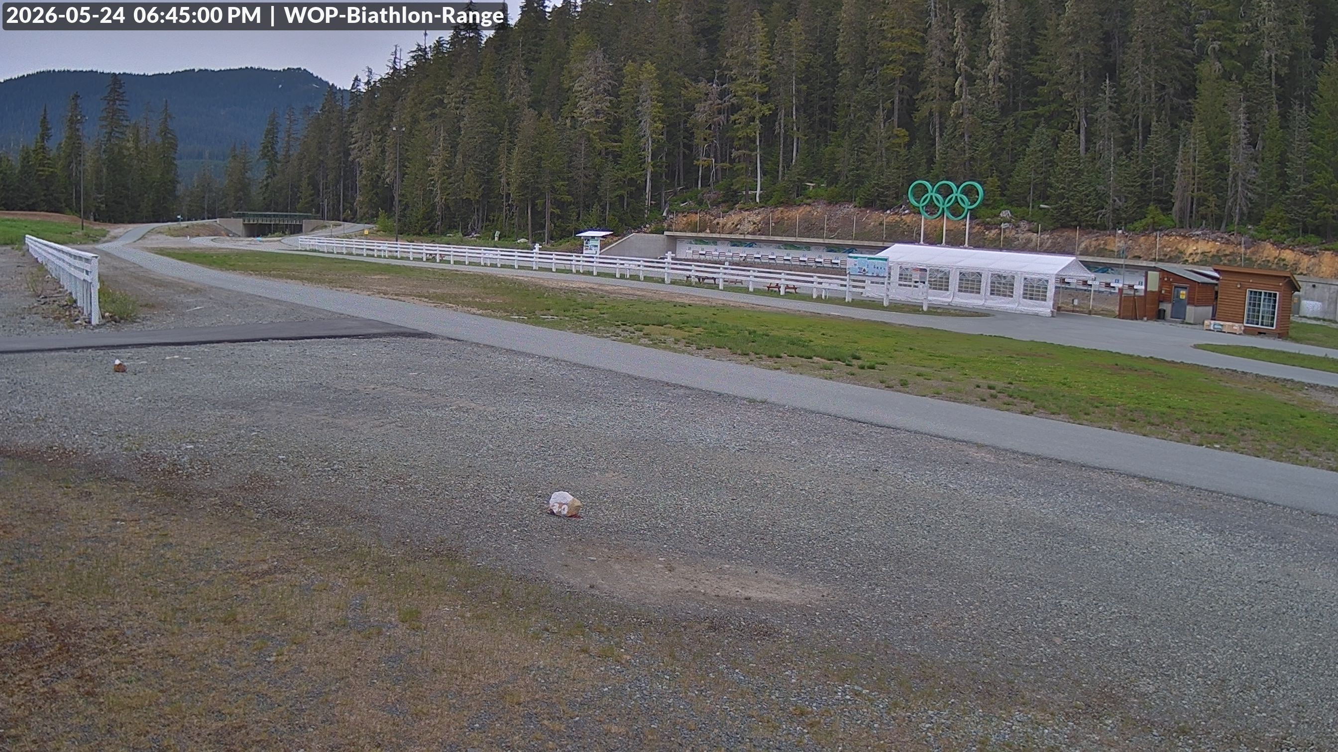 View looking North East to the Olympic Biathlon Range