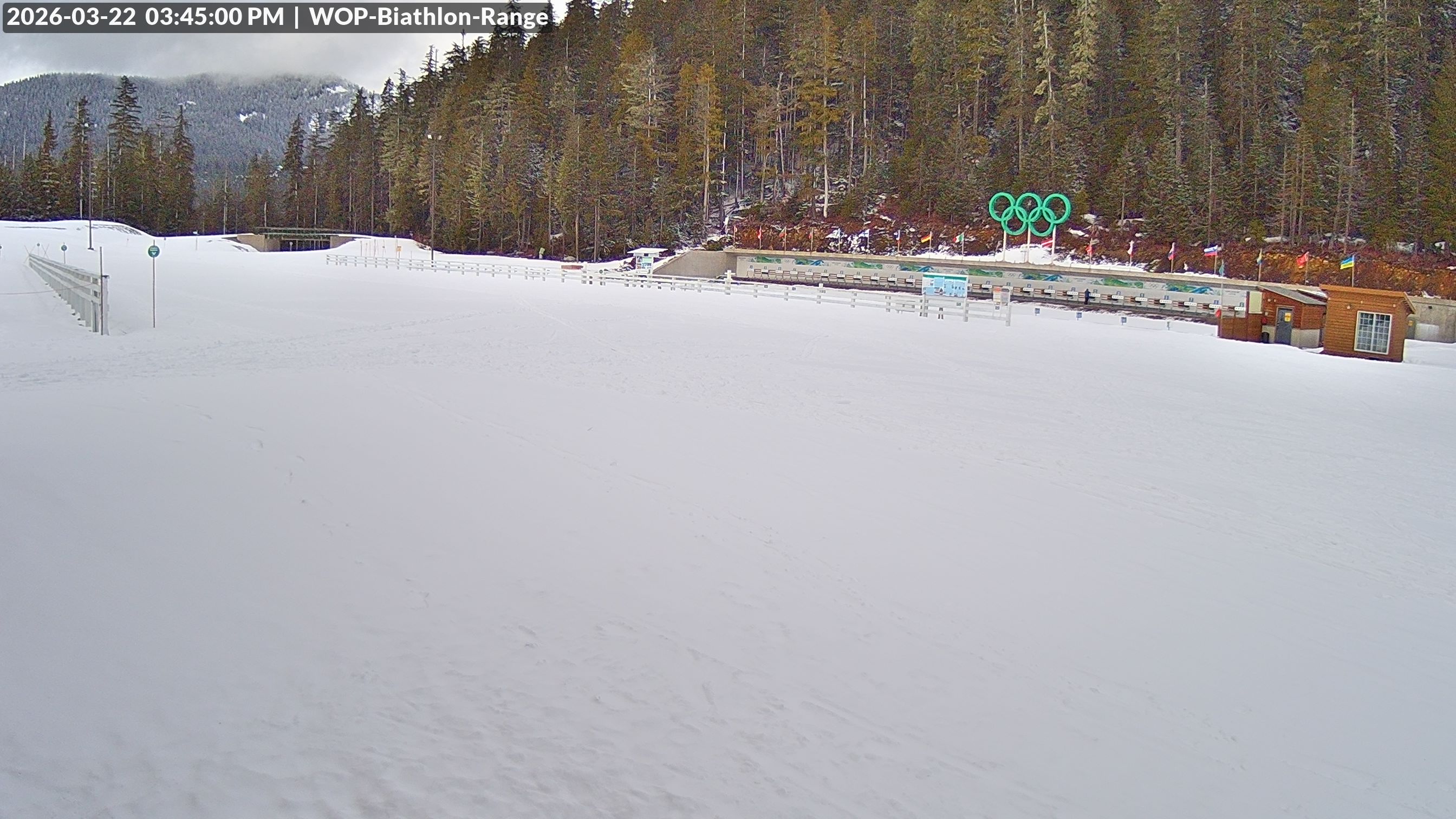 View looking North East to the Olympic Biathlon Range