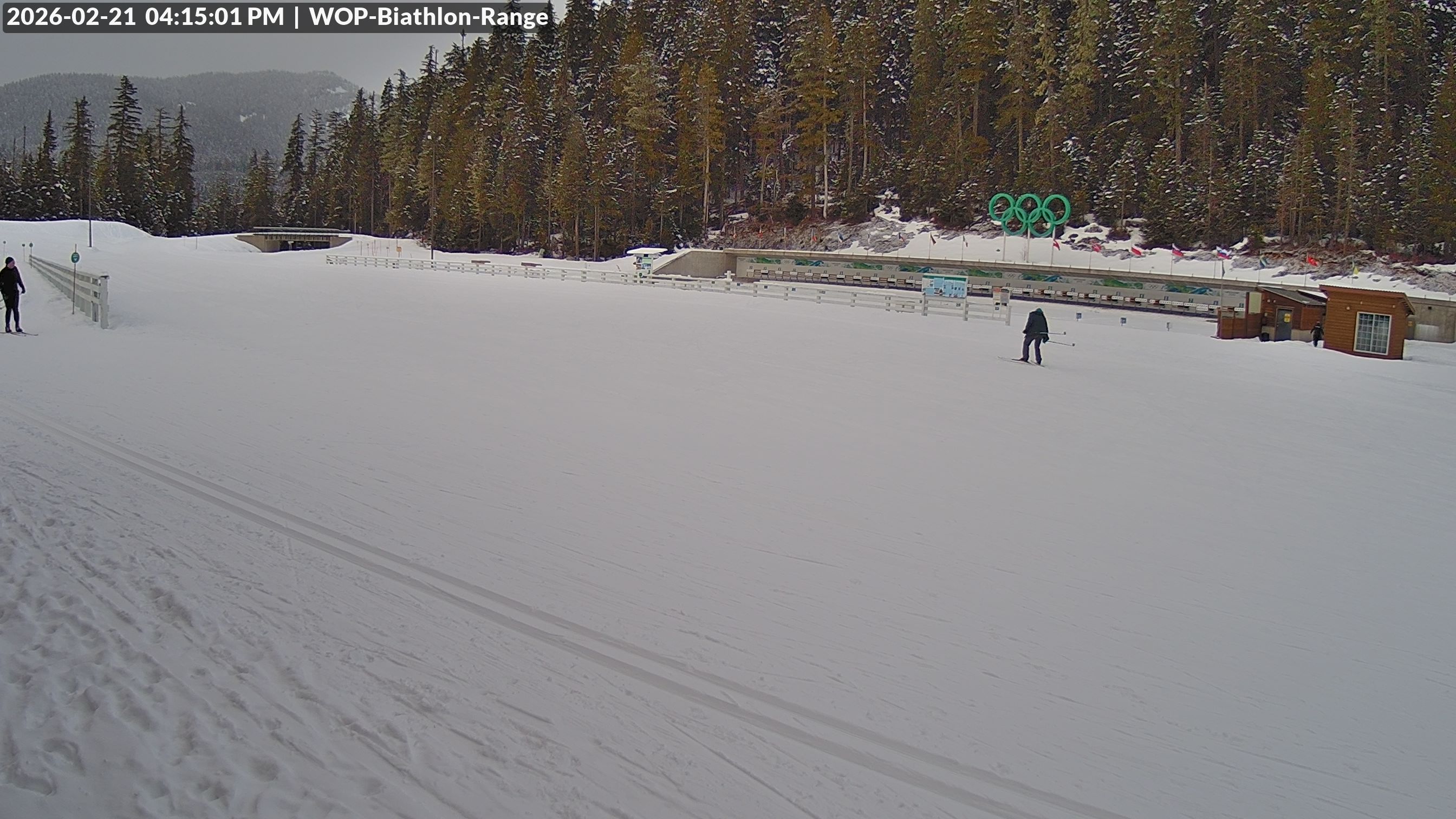 View looking North East to the Olympic Biathlon Range