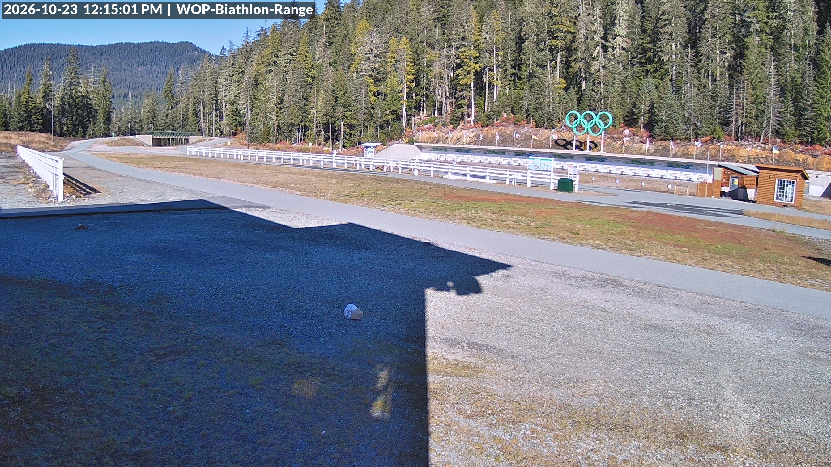View looking North East to the Olympic Biathlon Range