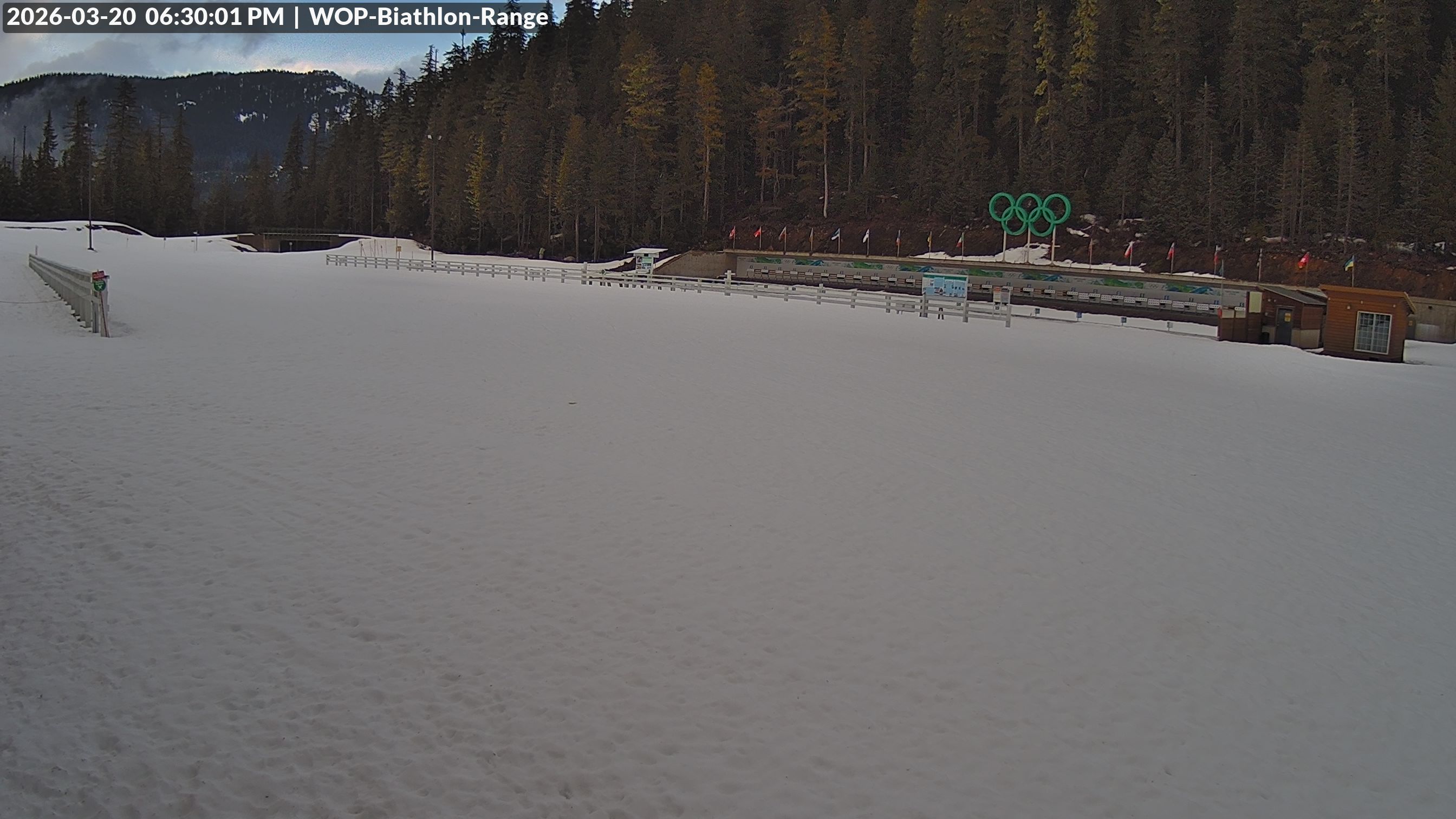 View looking North East to the Olympic Biathlon Range