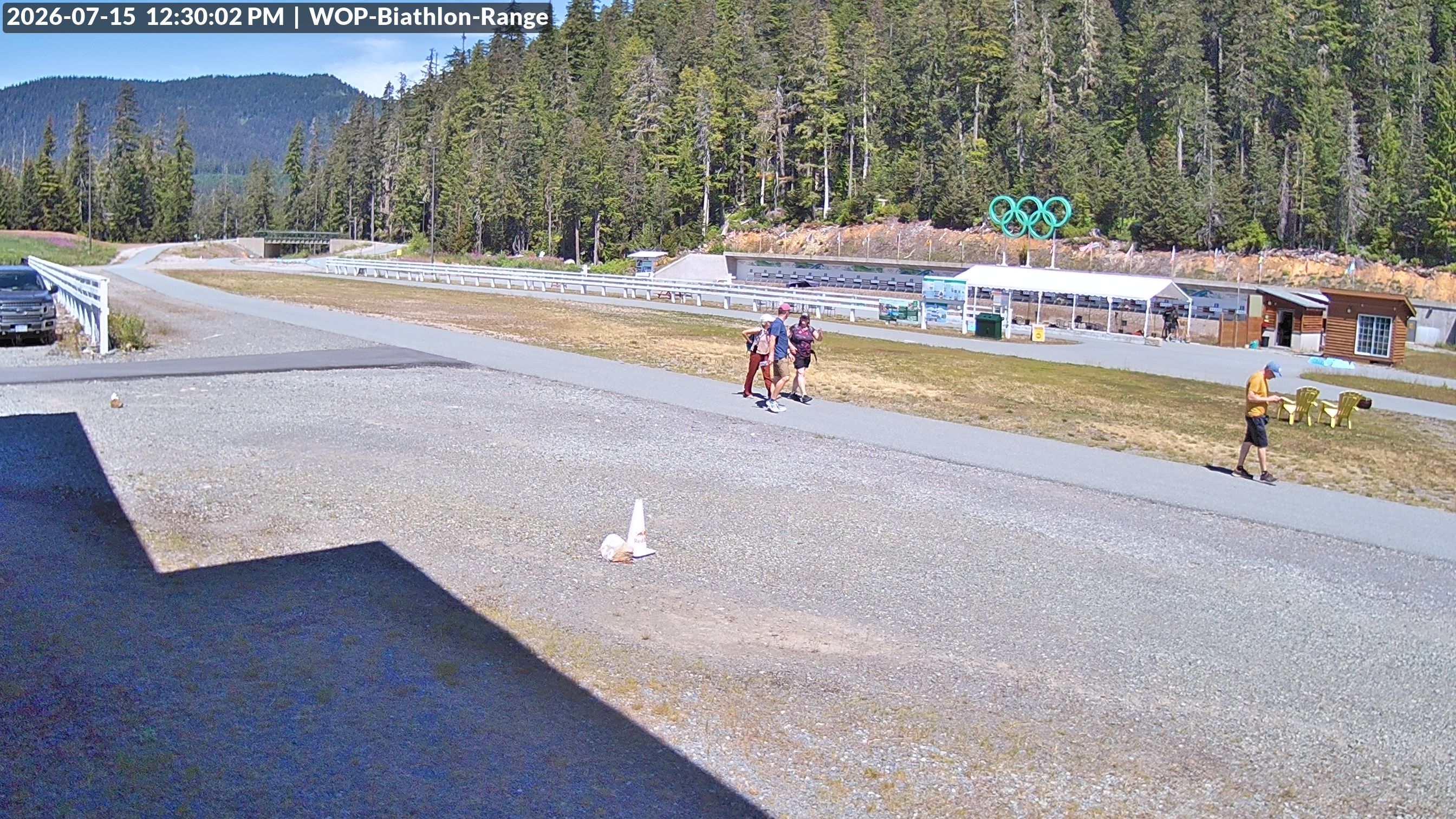 View looking North East to the Olympic Biathlon Range