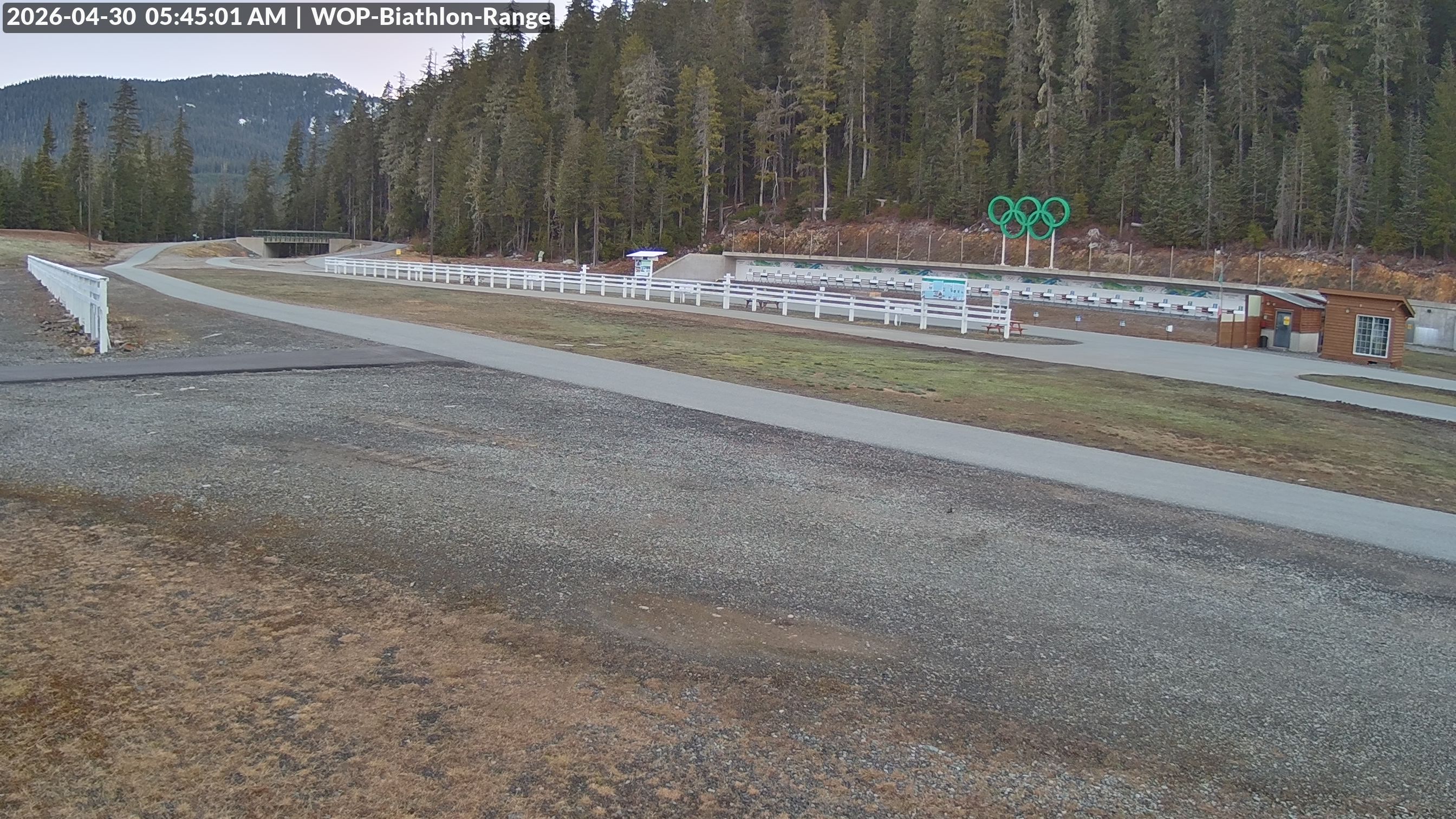 View looking North East to the Olympic Biathlon Range