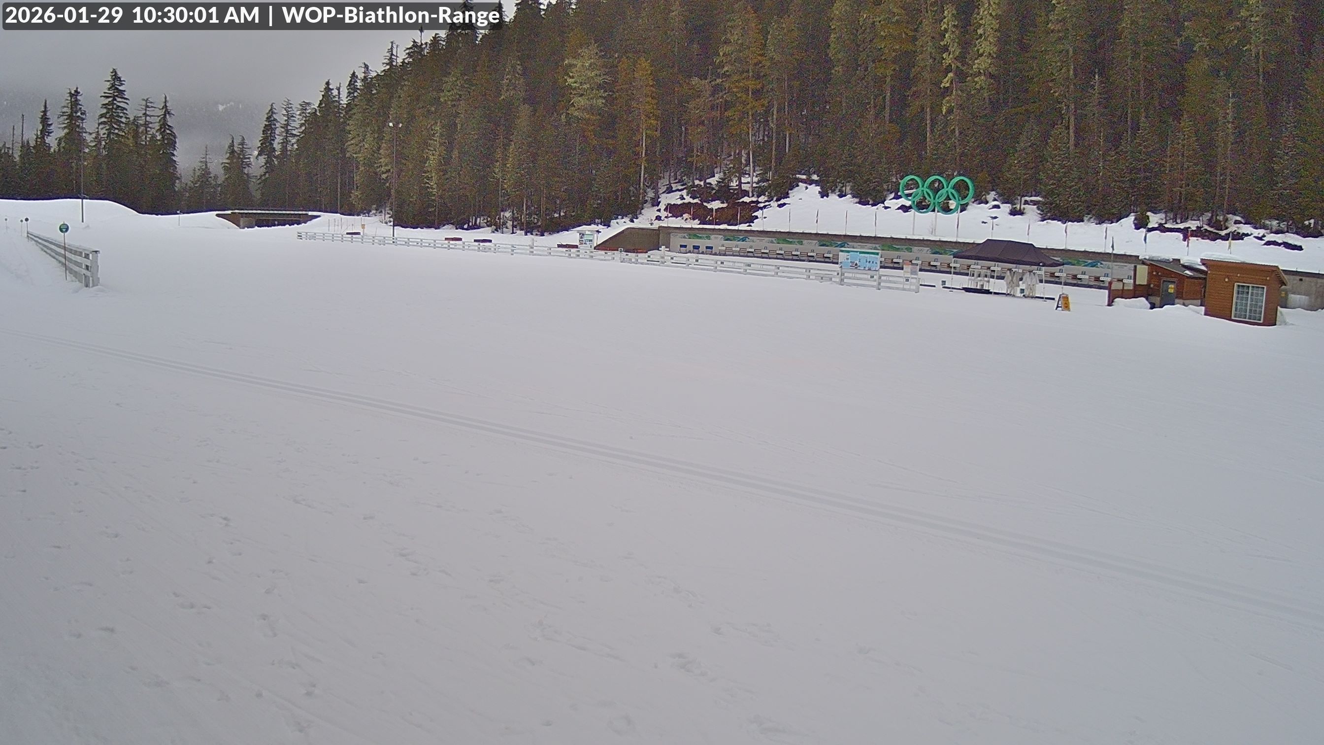 View looking North East to the Olympic Biathlon Range
