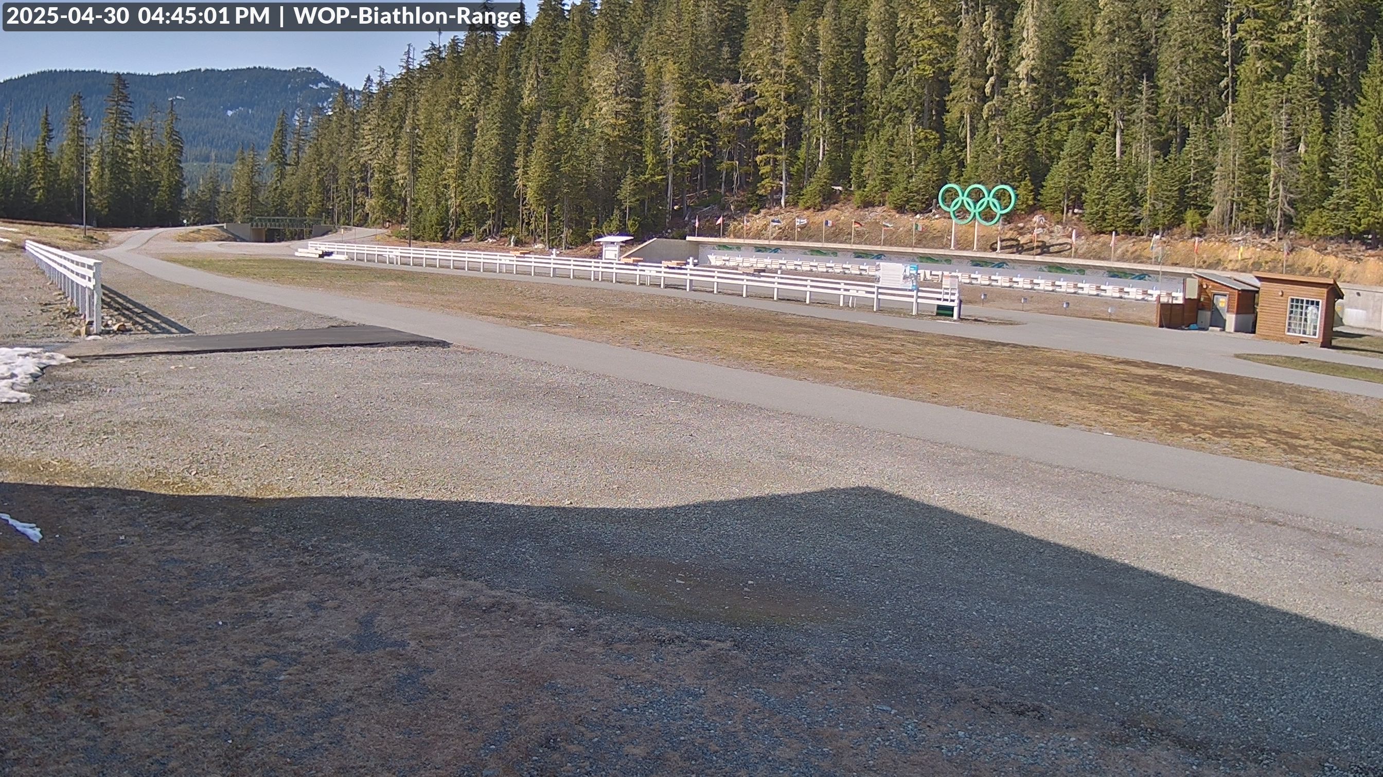View looking North East to the Olympic Biathlon Range