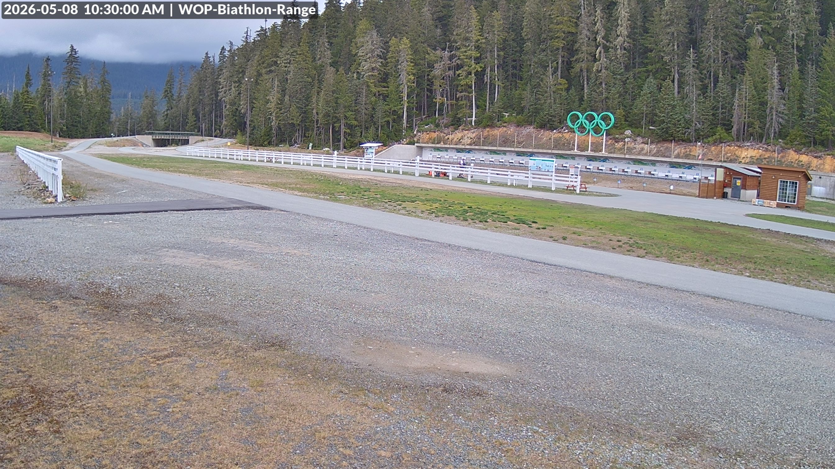 View looking North East to the Olympic Biathlon Range