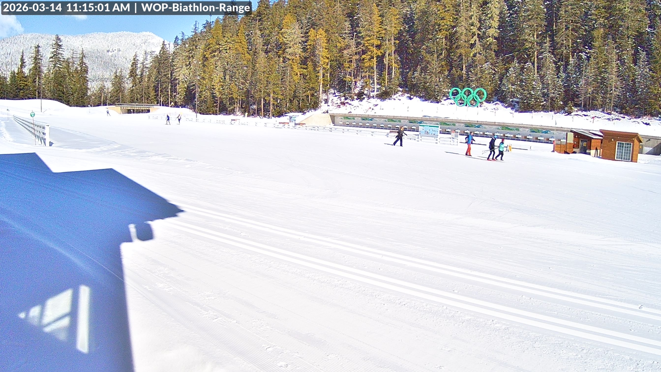 View looking North East to the Olympic Biathlon Range