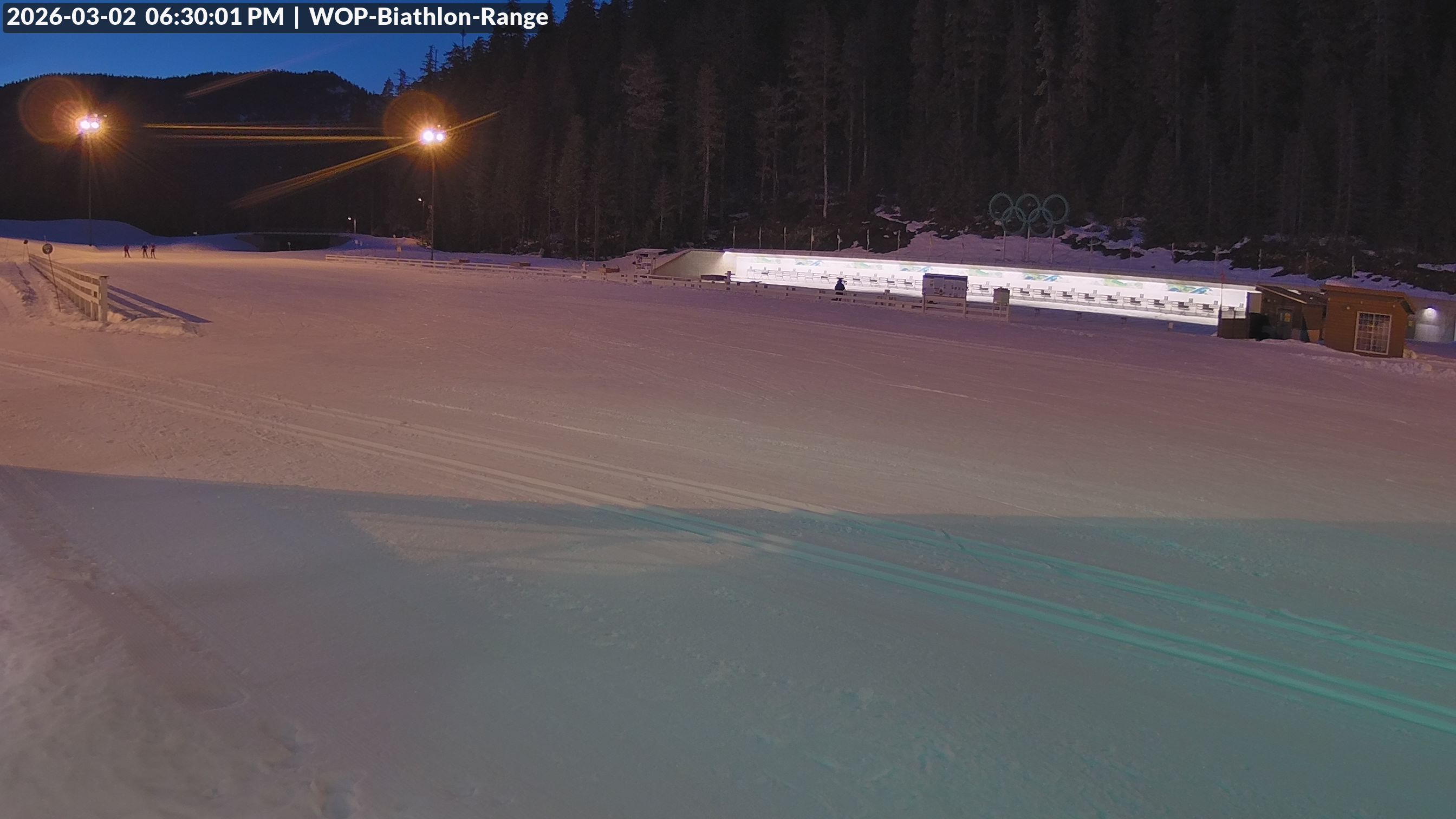 View looking North East to the Olympic Biathlon Range