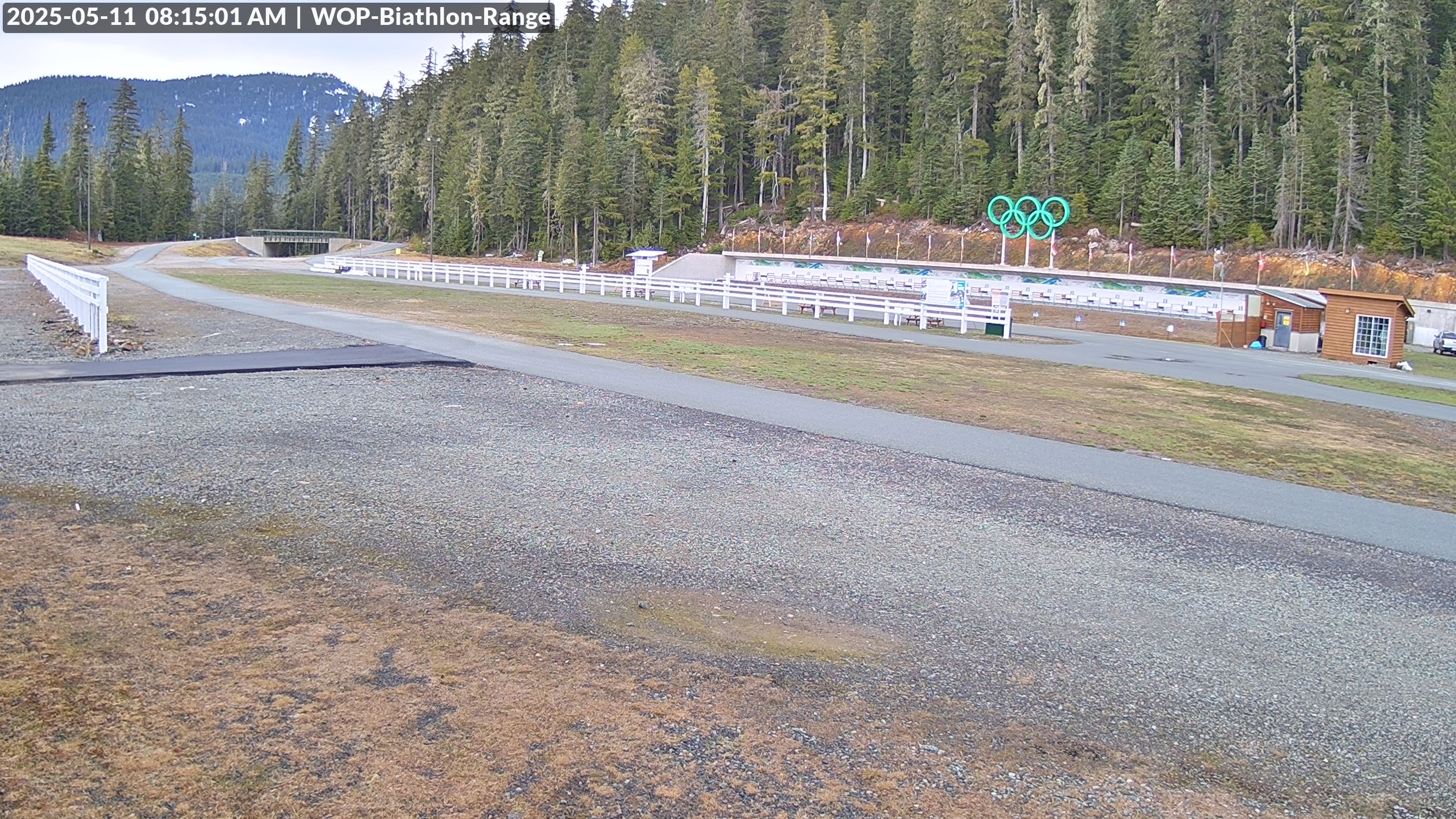 View looking North East to the Olympic Biathlon Range