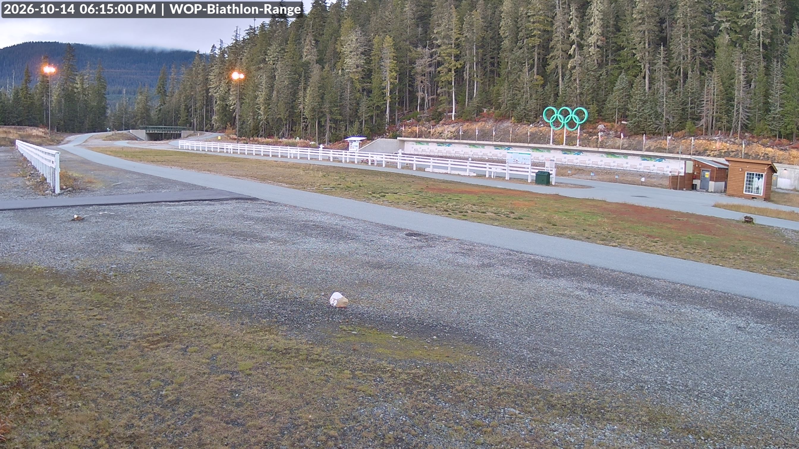 View looking North East to the Olympic Biathlon Range