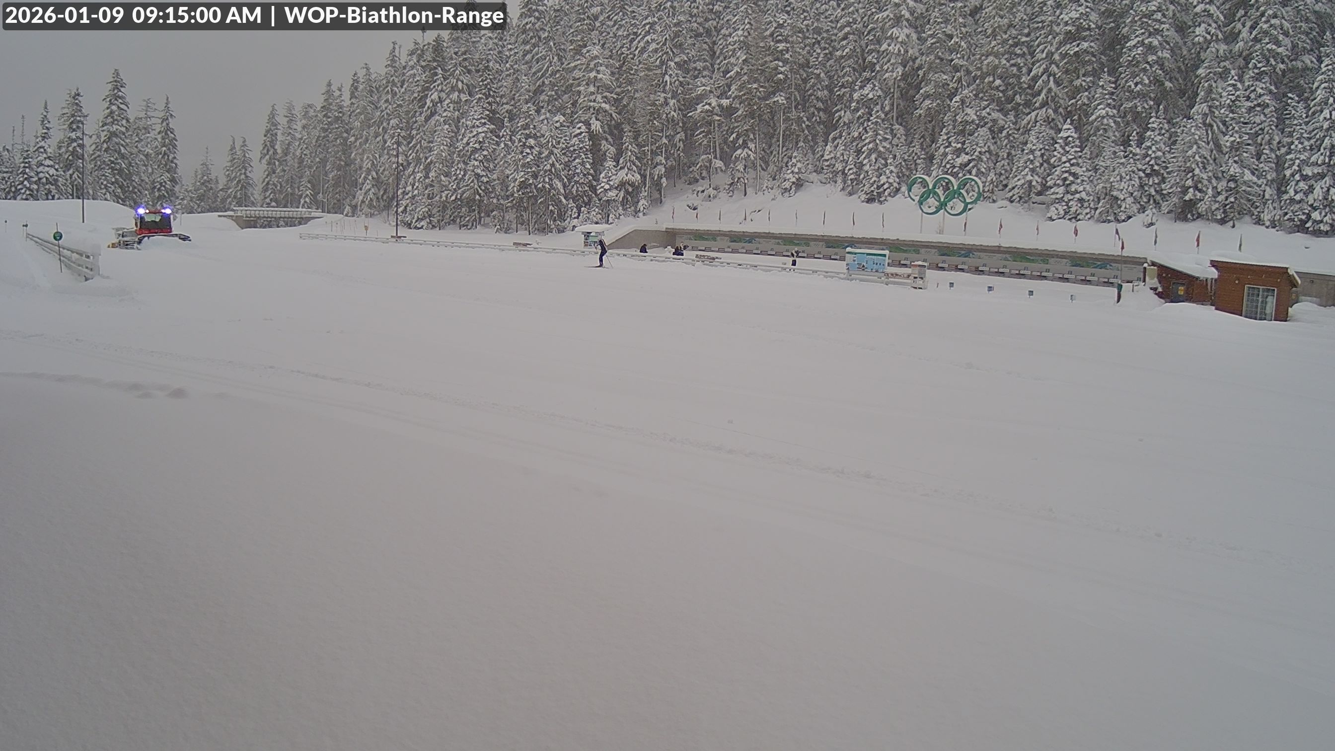View looking North East to the Olympic Biathlon Range