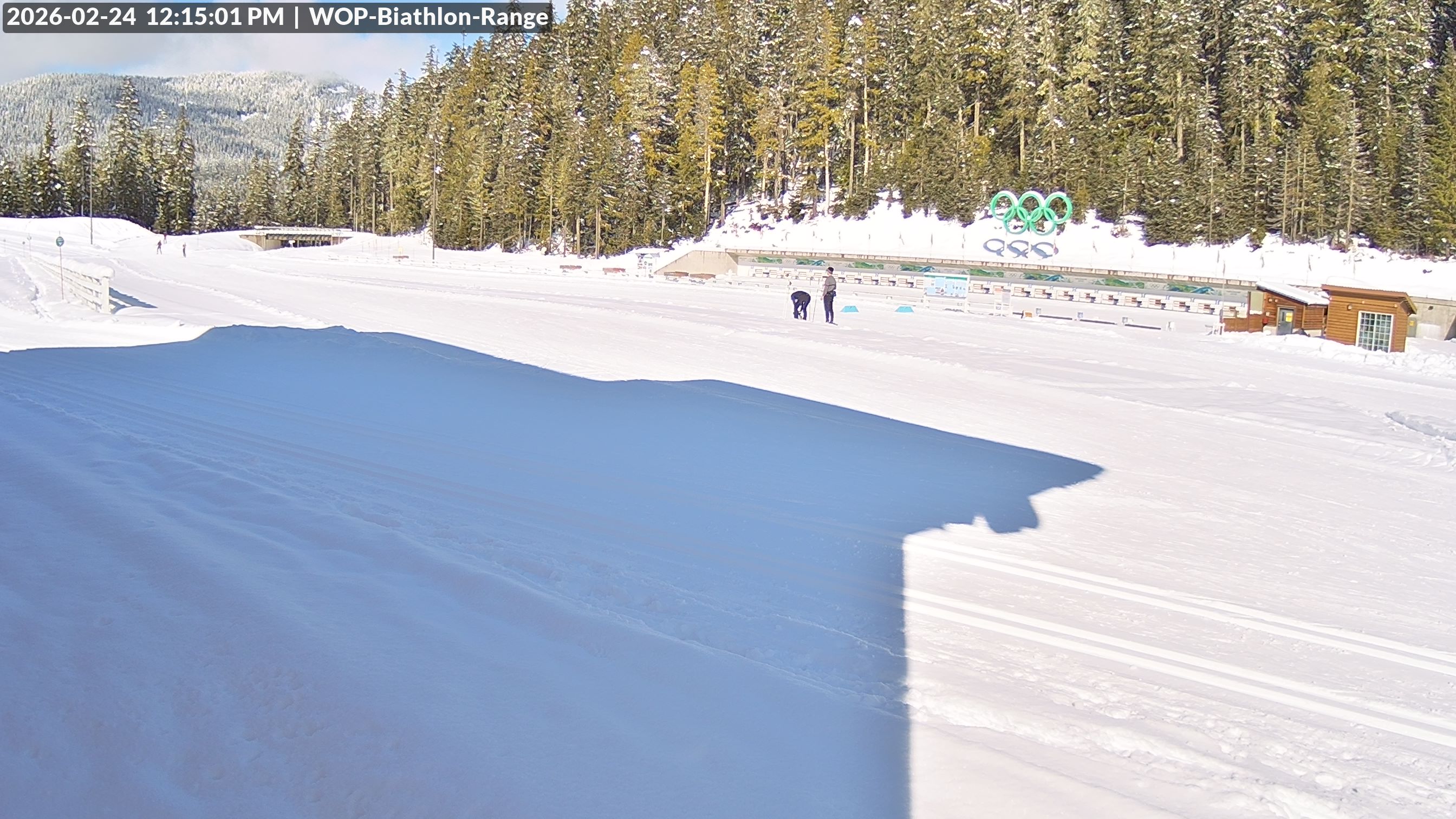 View looking North East to the Olympic Biathlon Range