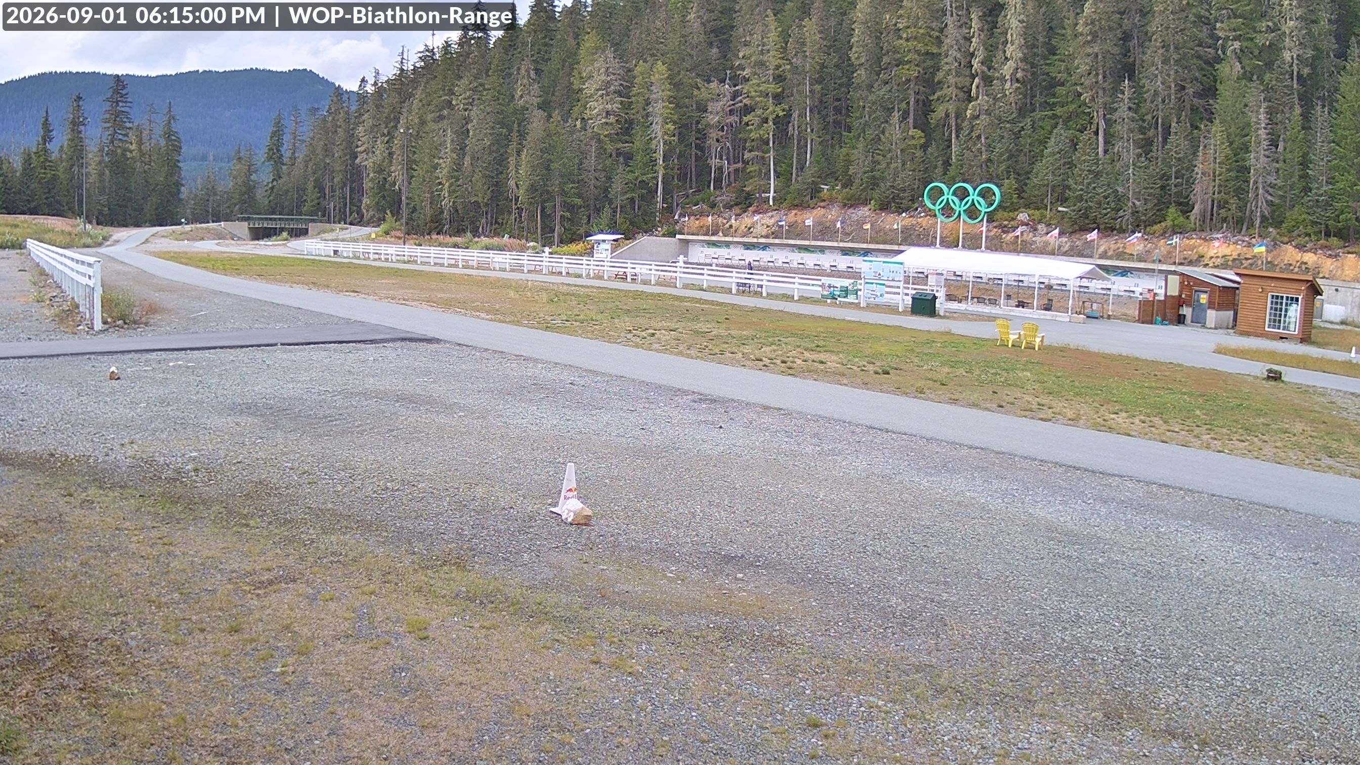 View looking North East to the Olympic Biathlon Range