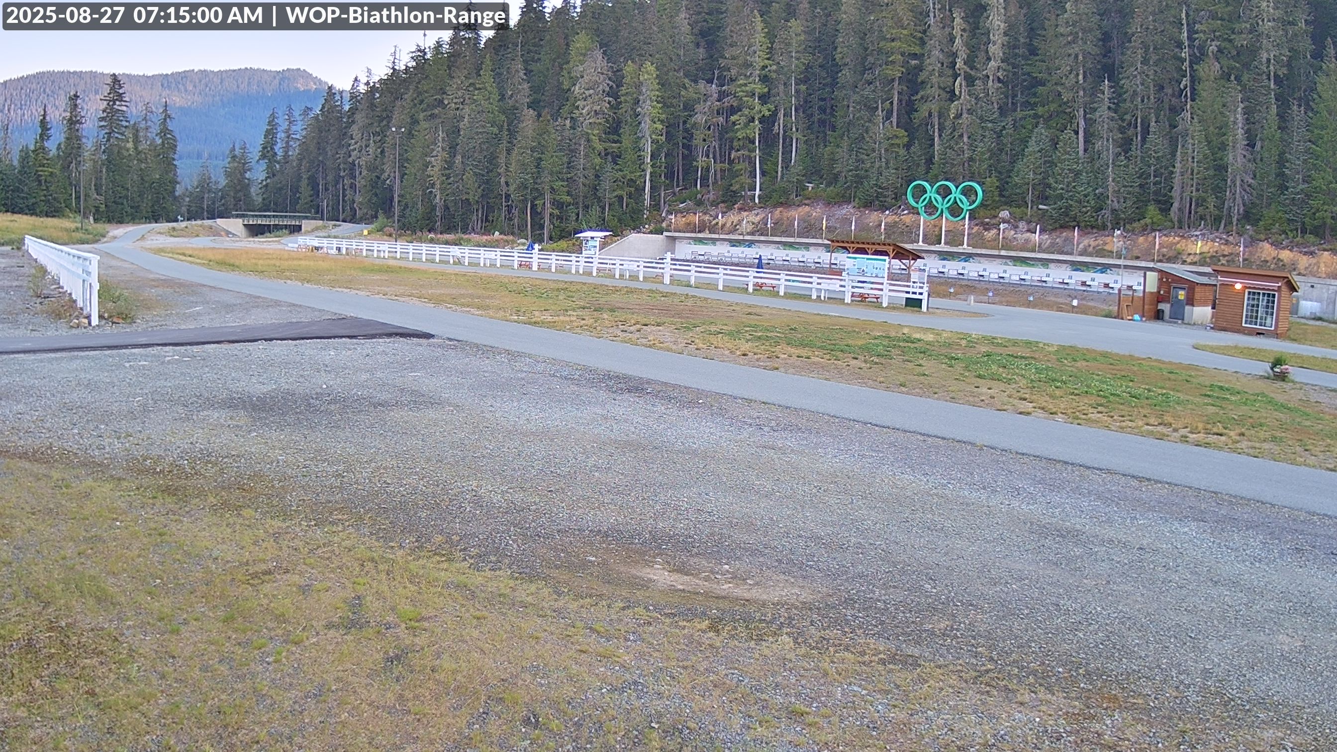 View looking North East to the Olympic Biathlon Range