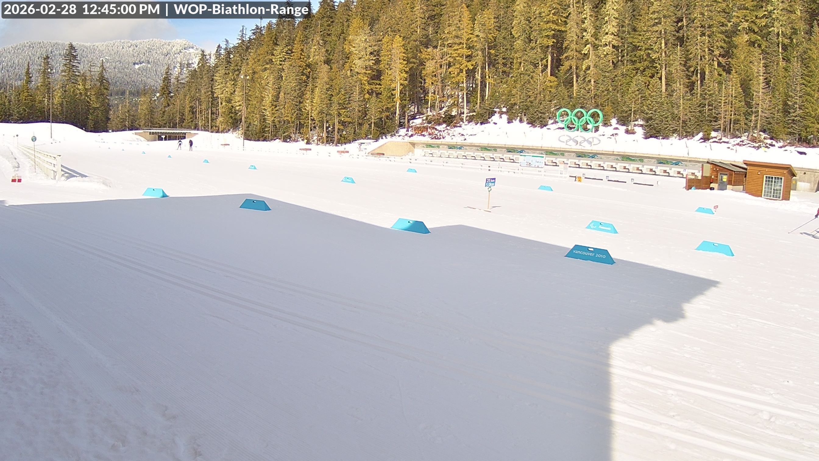 View looking North East to the Olympic Biathlon Range