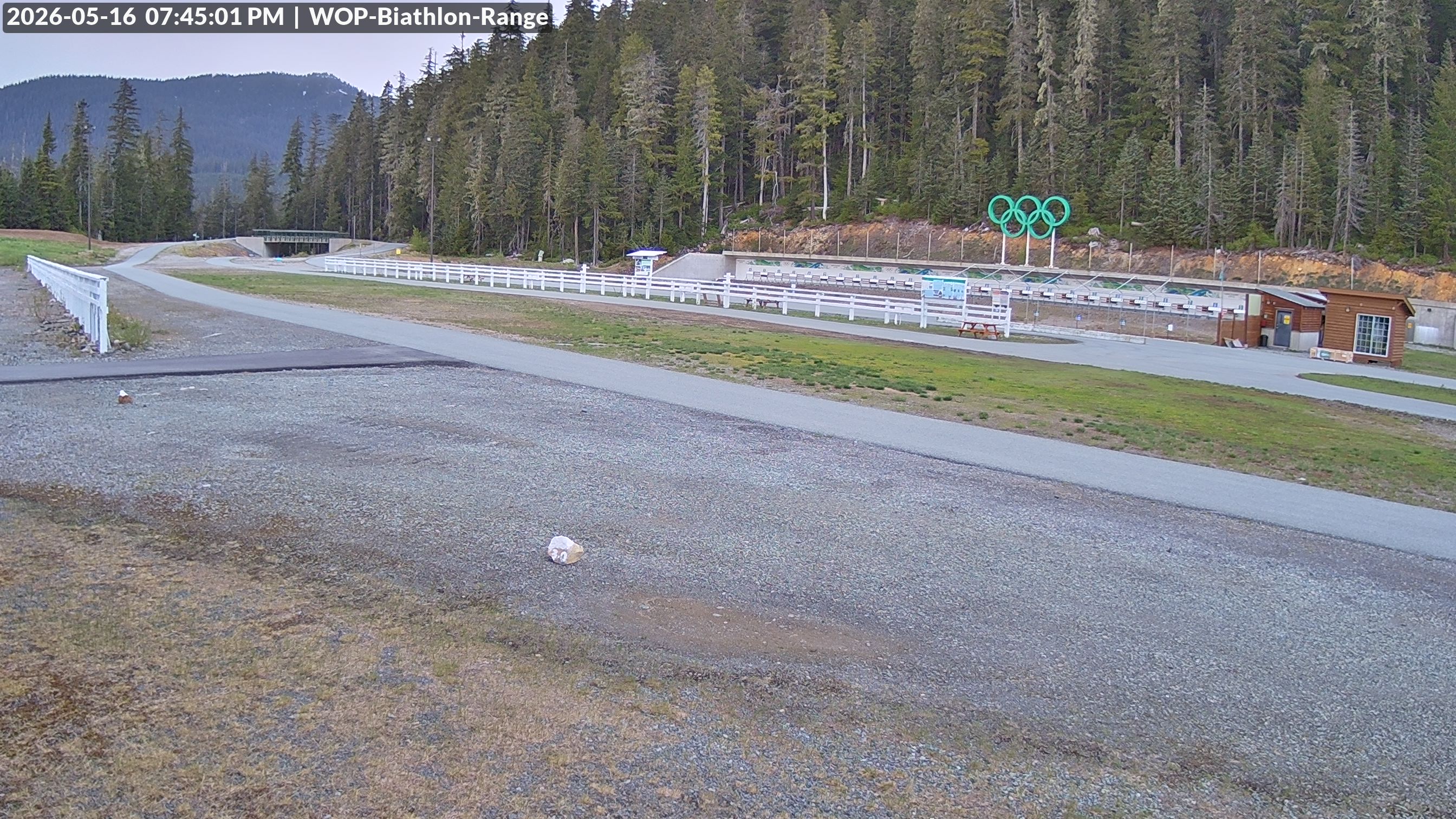 View looking North East to the Olympic Biathlon Range