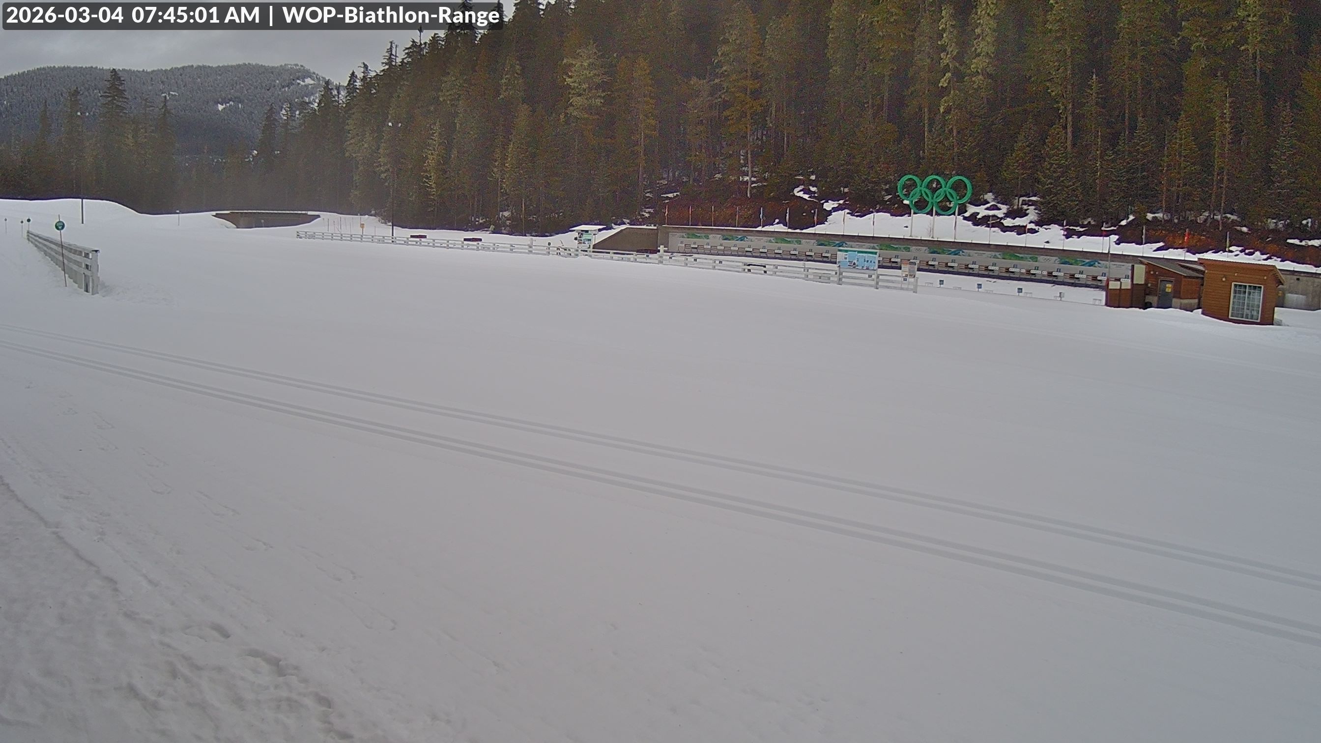 View looking North East to the Olympic Biathlon Range