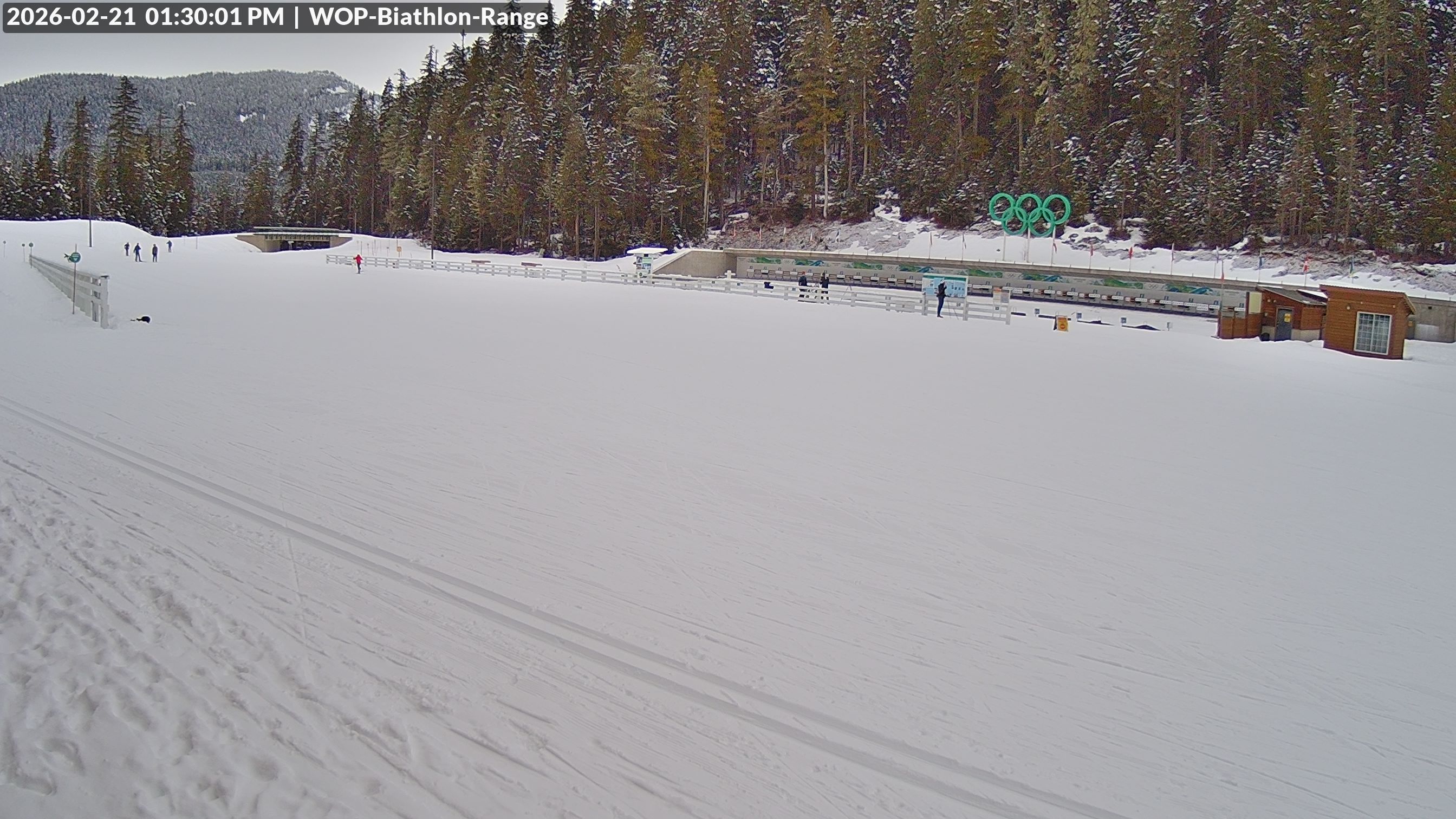 View looking North East to the Olympic Biathlon Range