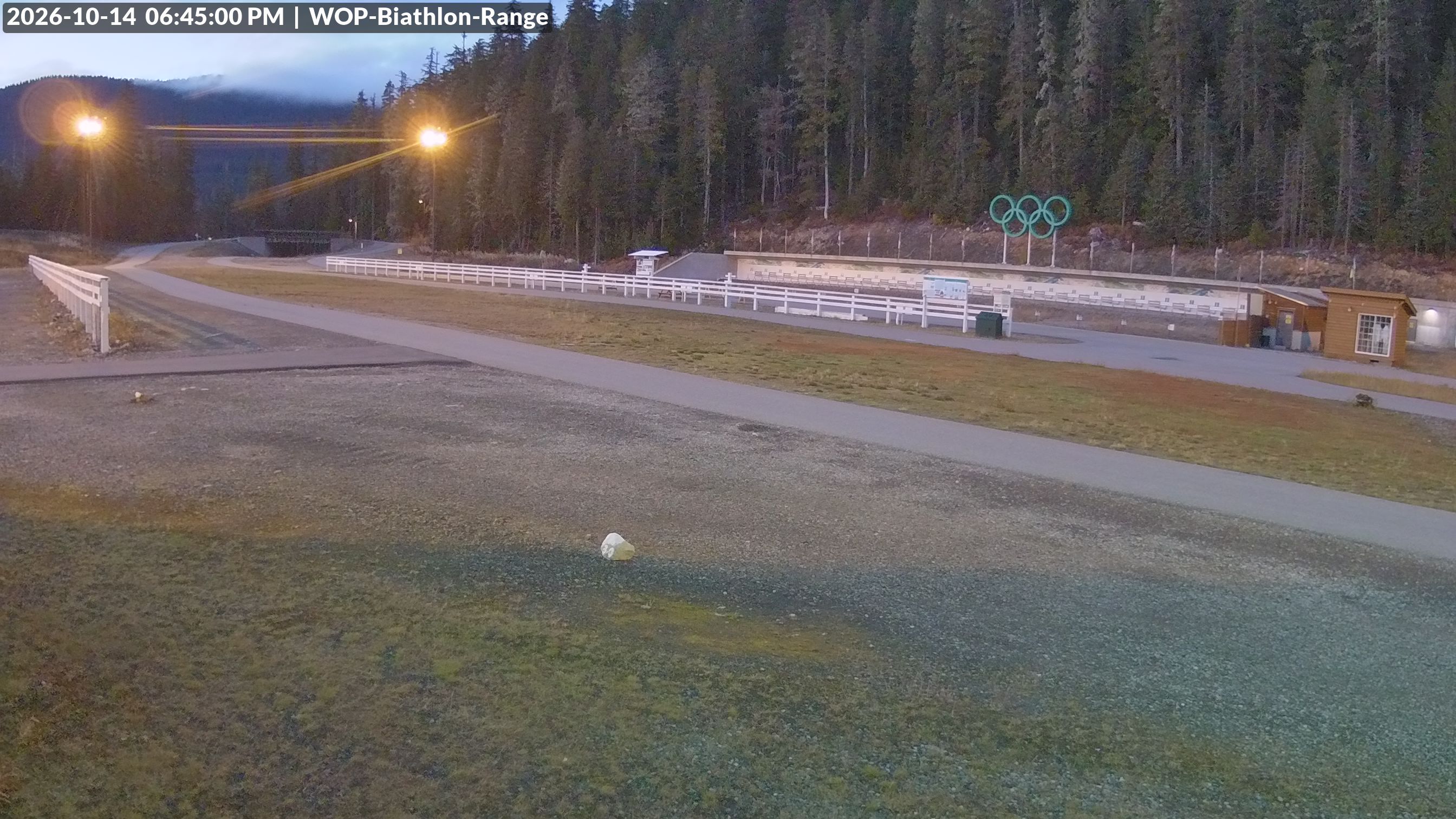 View looking North East to the Olympic Biathlon Range