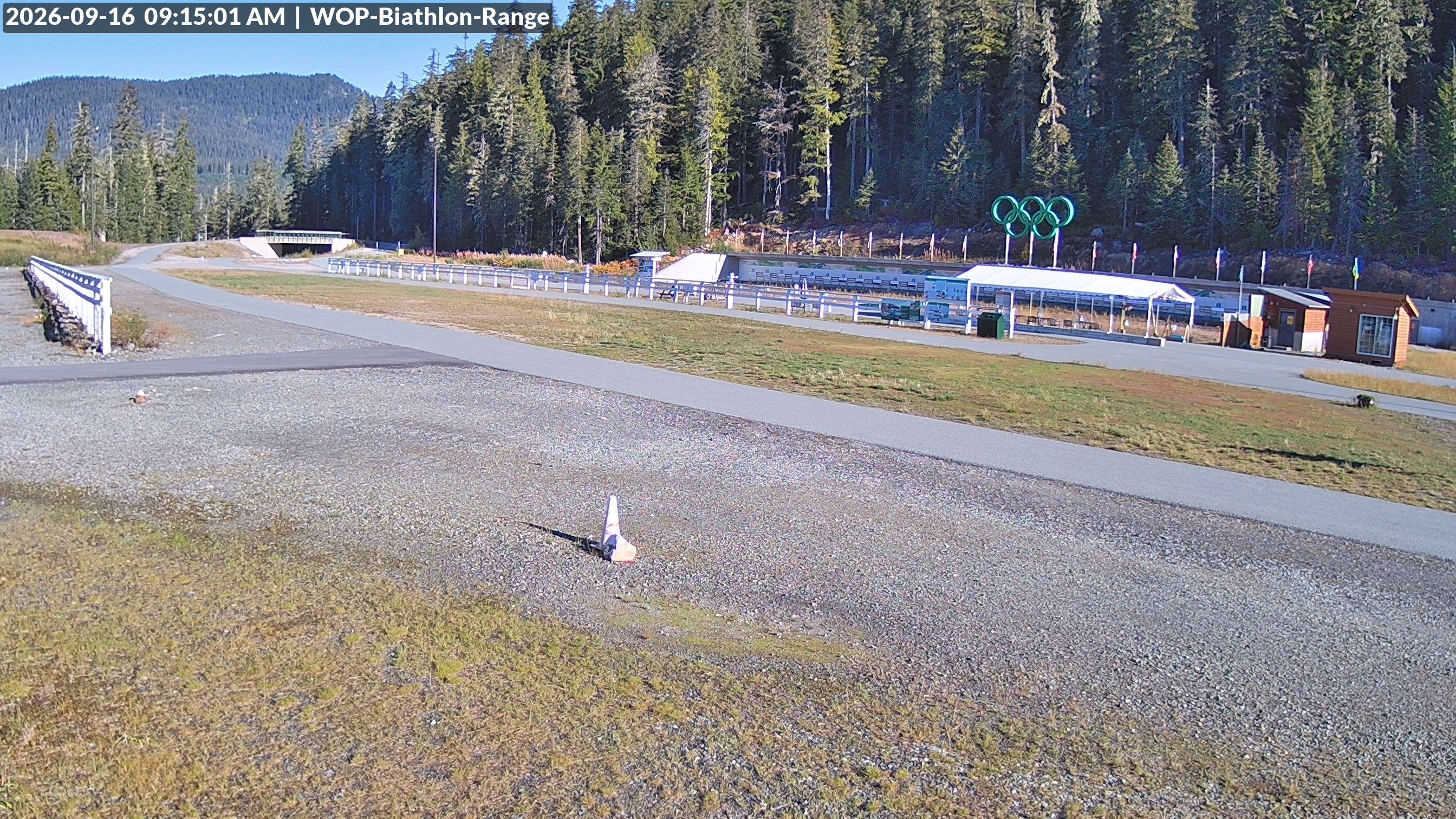 View looking North East to the Olympic Biathlon Range