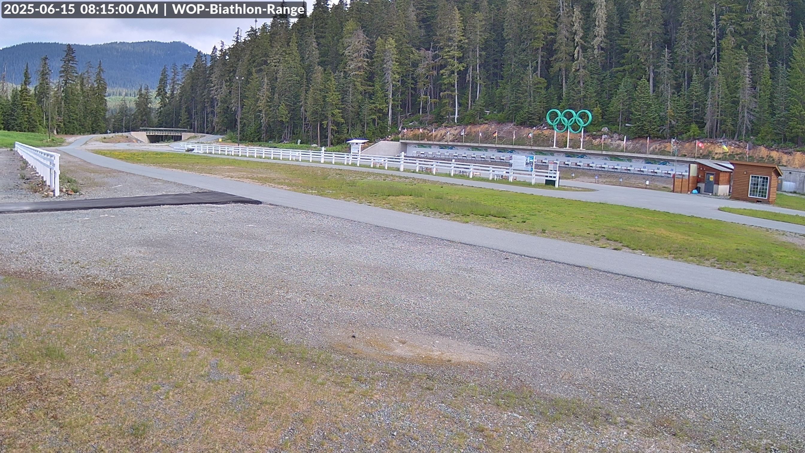 View looking North East to the Olympic Biathlon Range