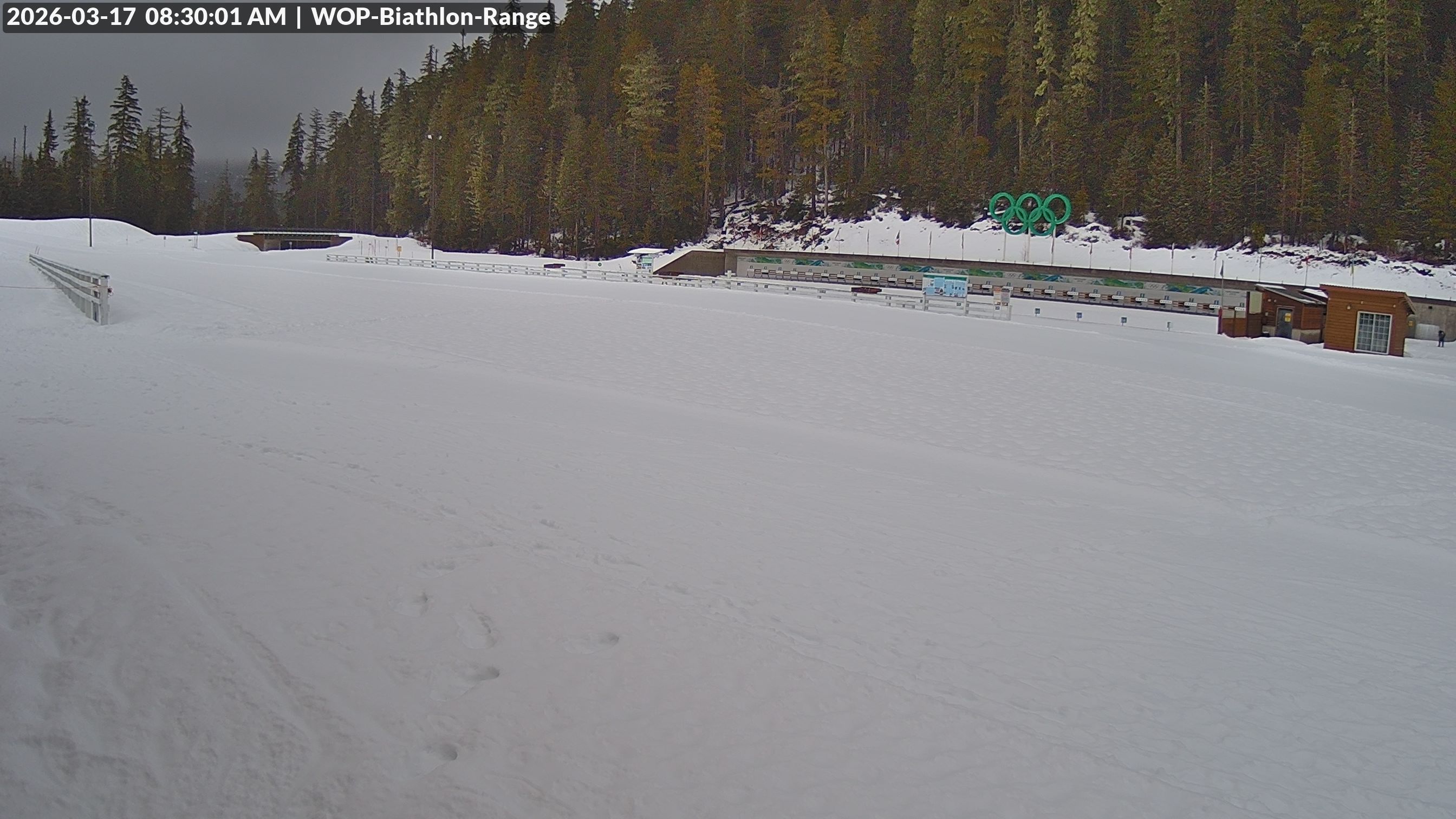 View looking North East to the Olympic Biathlon Range