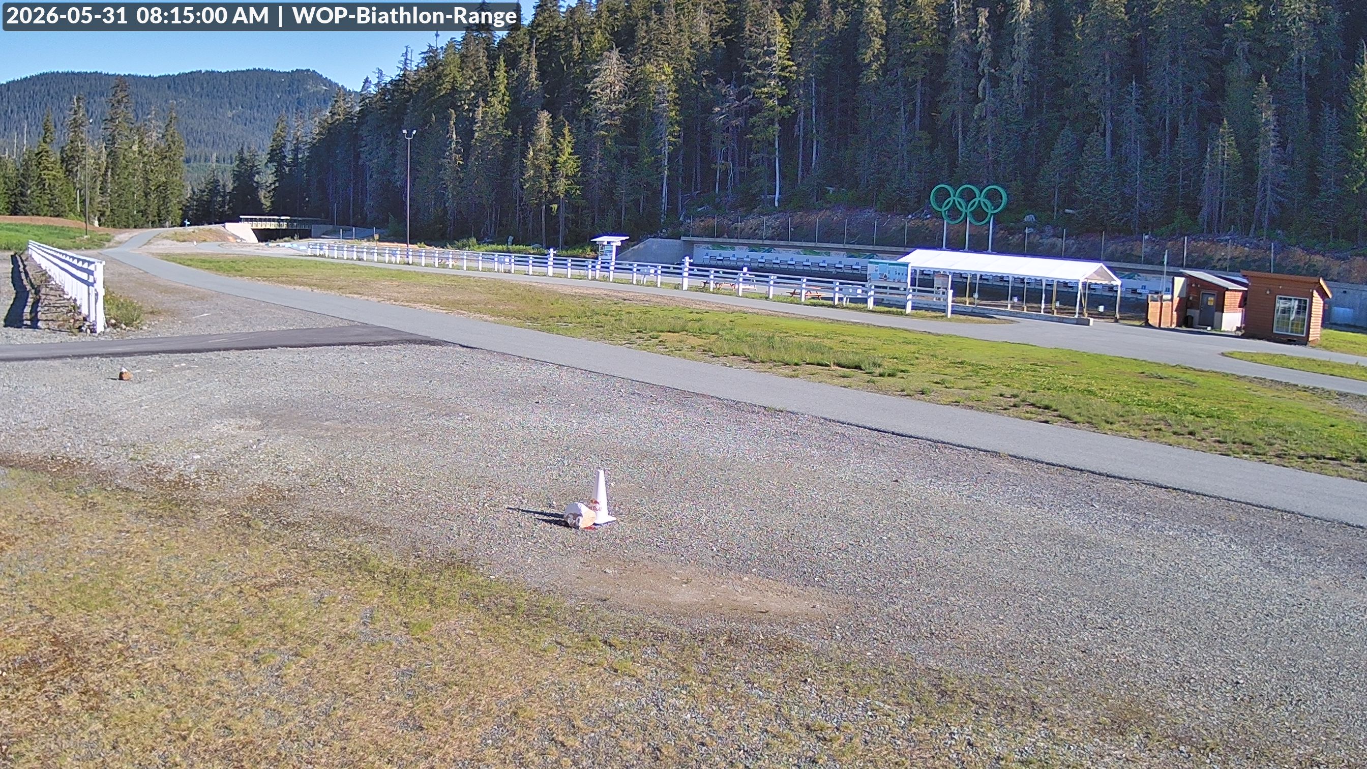 View looking North East to the Olympic Biathlon Range