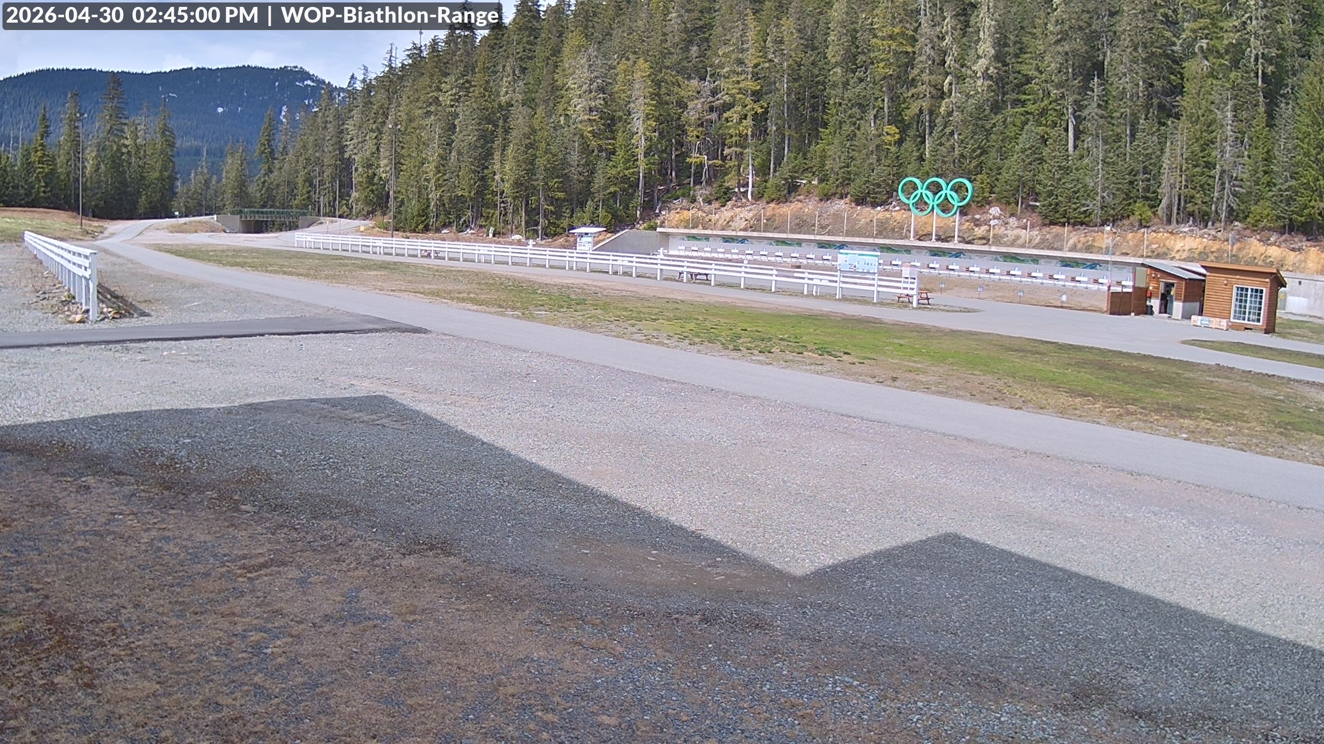 View looking North East to the Olympic Biathlon Range