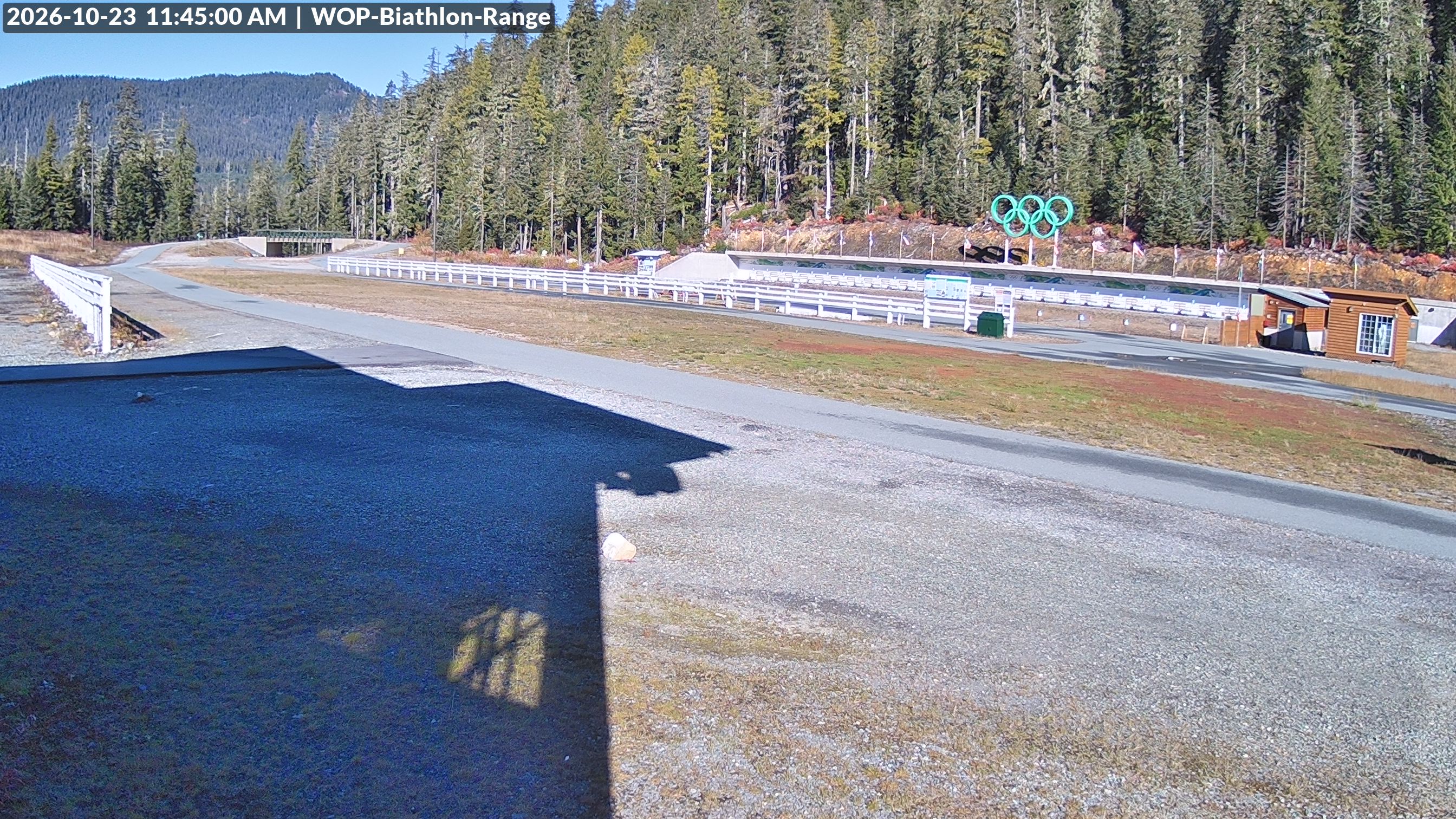 View looking North East to the Olympic Biathlon Range