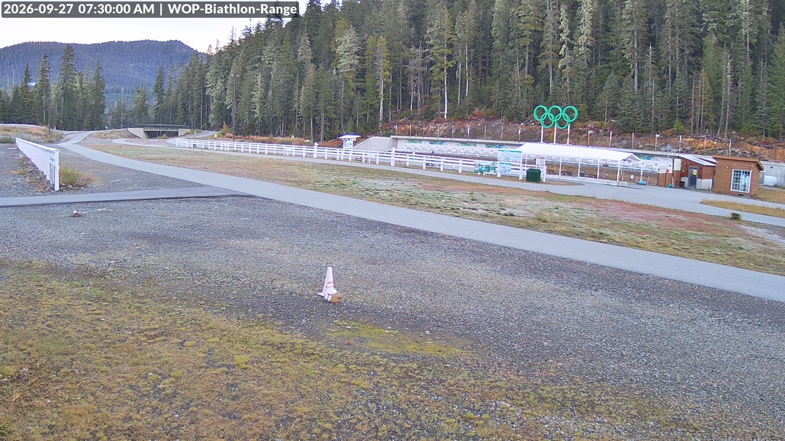 View looking North East to the Olympic Biathlon Range
