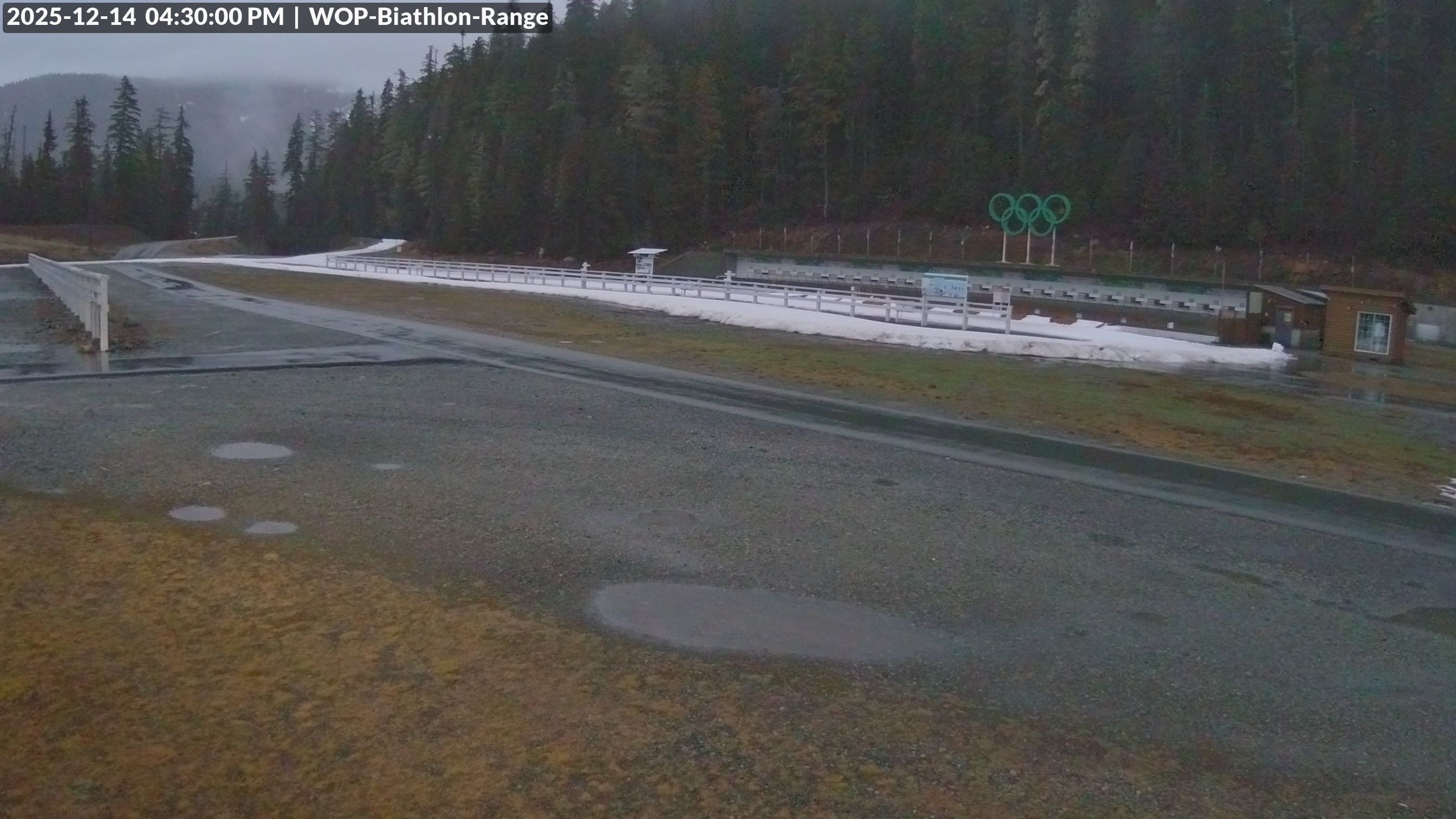 View looking North East to the Olympic Biathlon Range