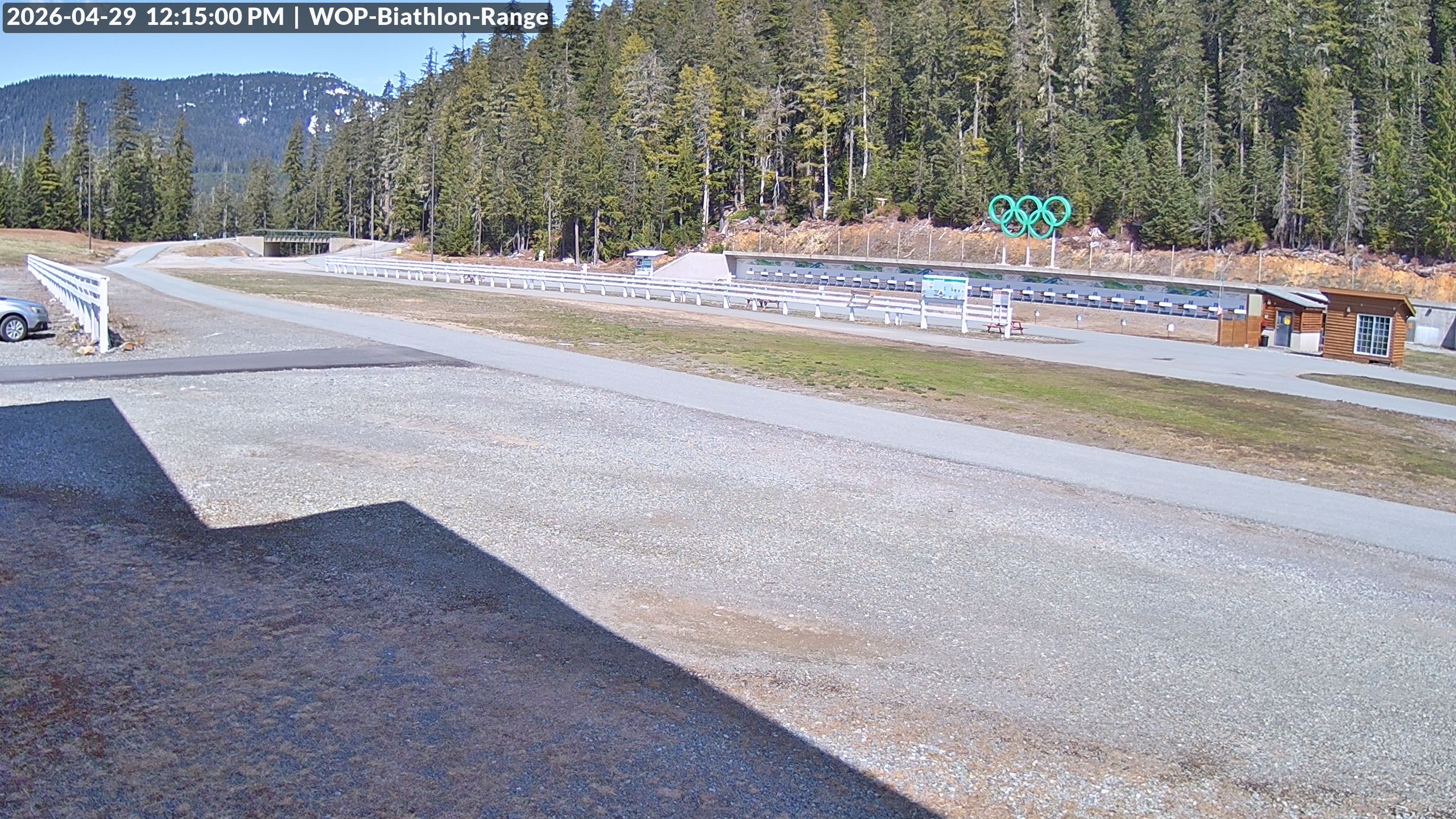 View looking North East to the Olympic Biathlon Range