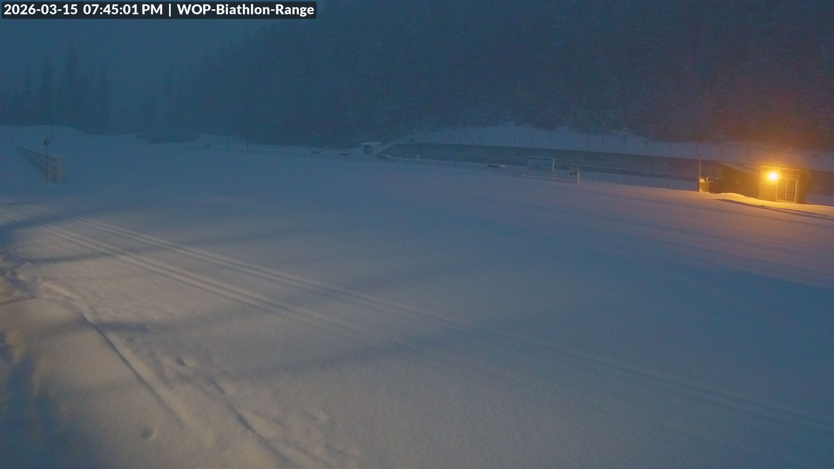 View looking North East to the Olympic Biathlon Range