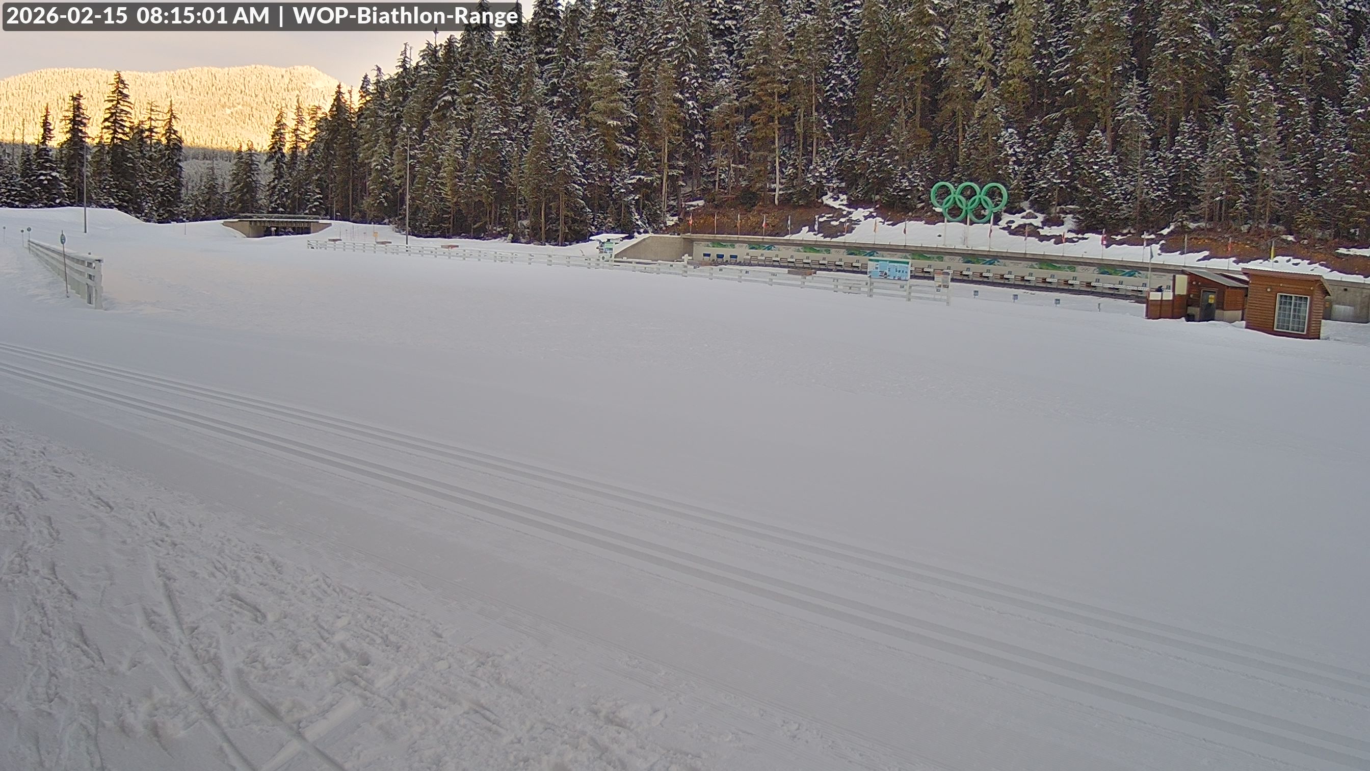 View looking North East to the Olympic Biathlon Range