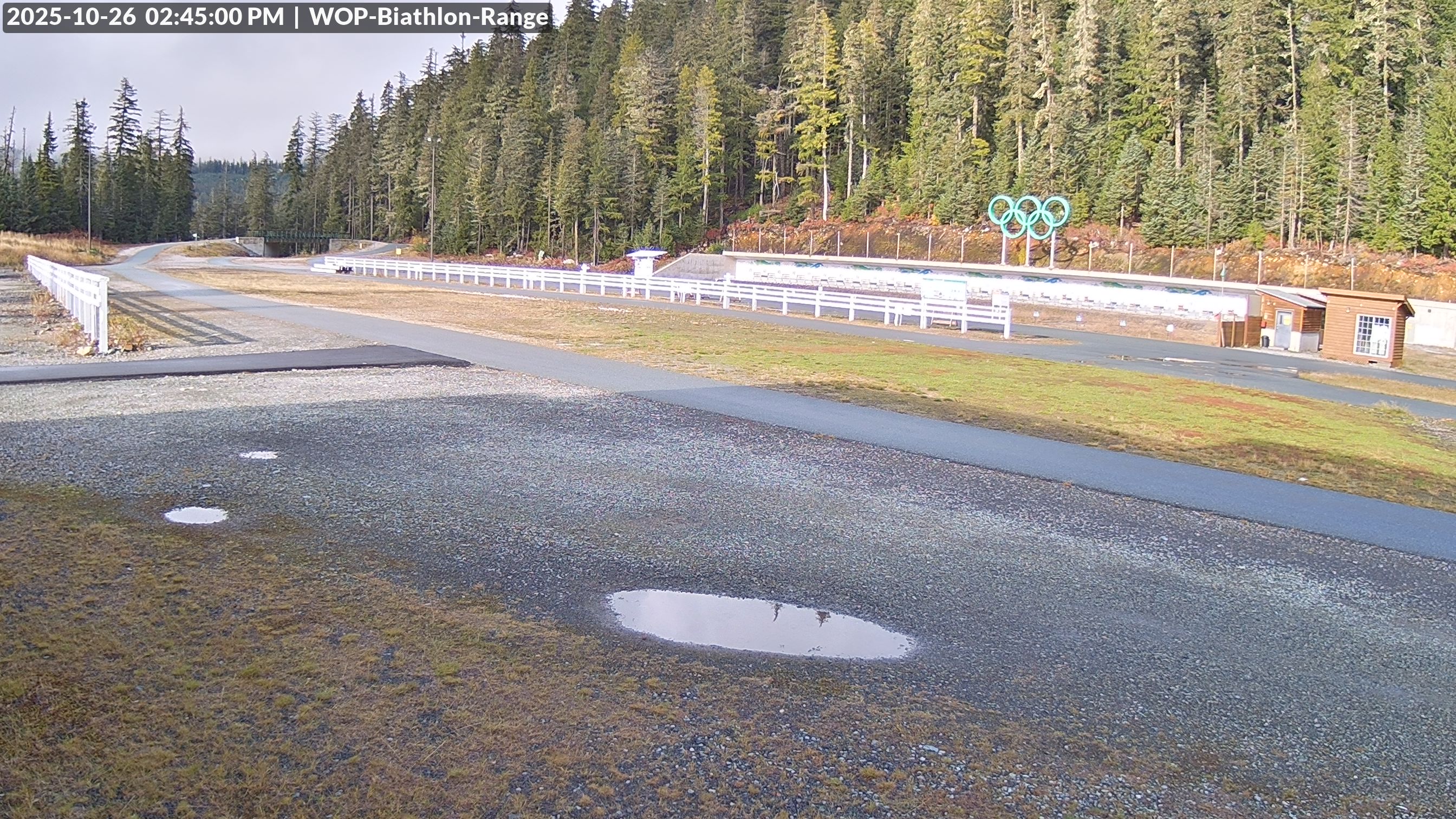 View looking North East to the Olympic Biathlon Range