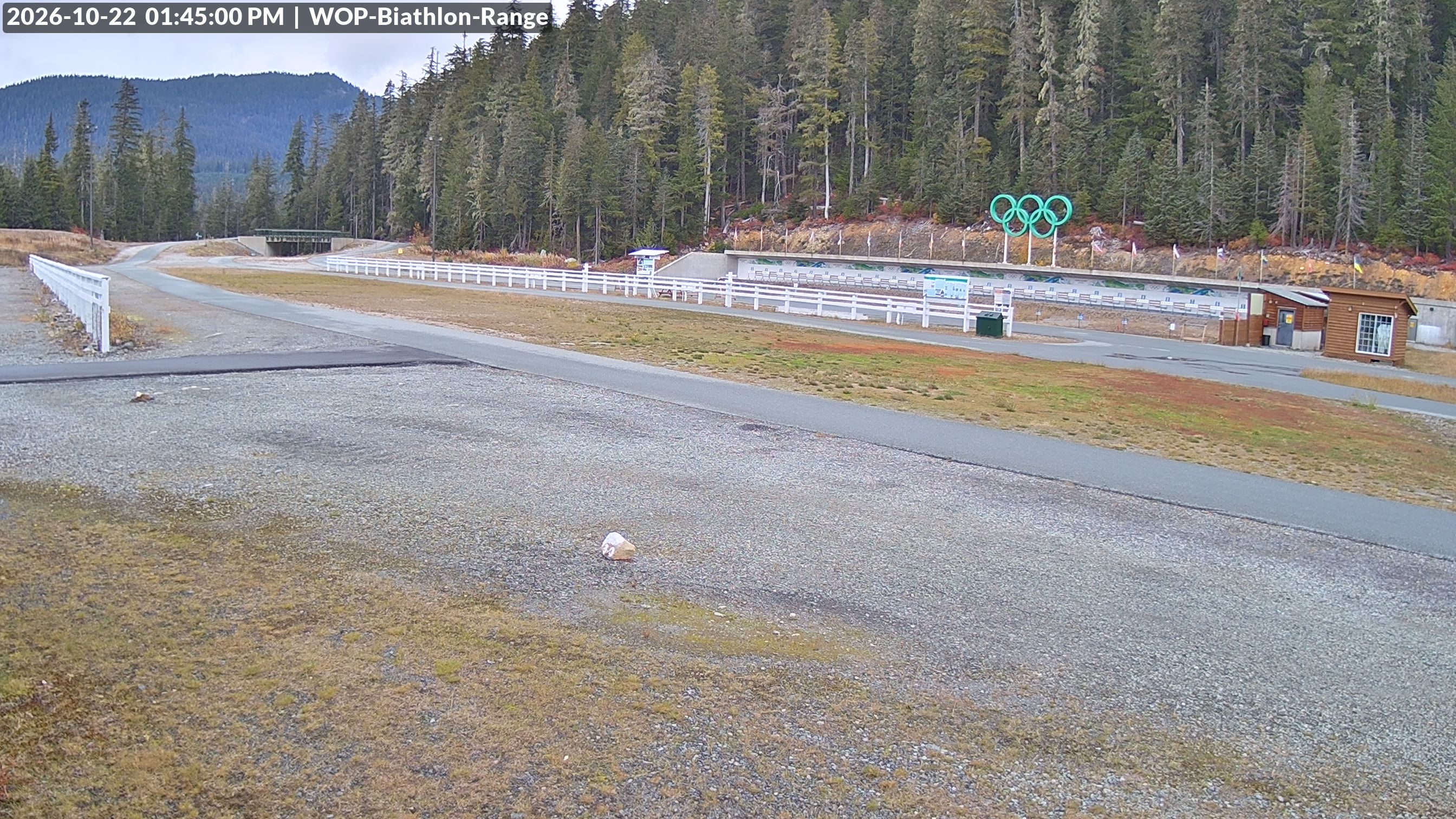 View looking North East to the Olympic Biathlon Range