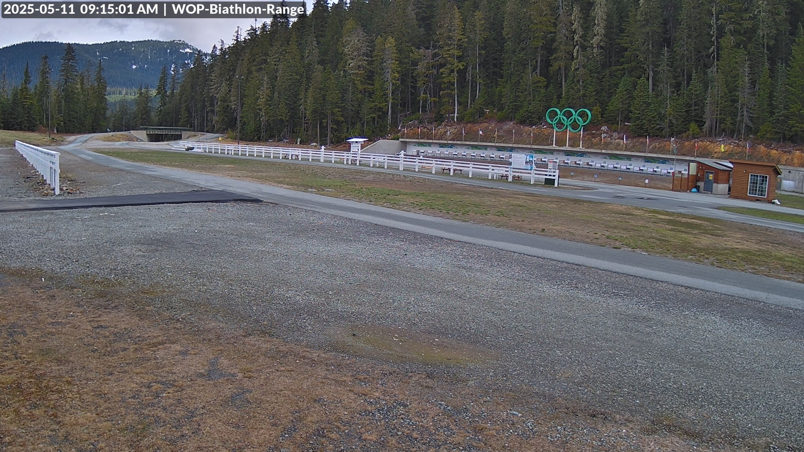 View looking North East to the Olympic Biathlon Range